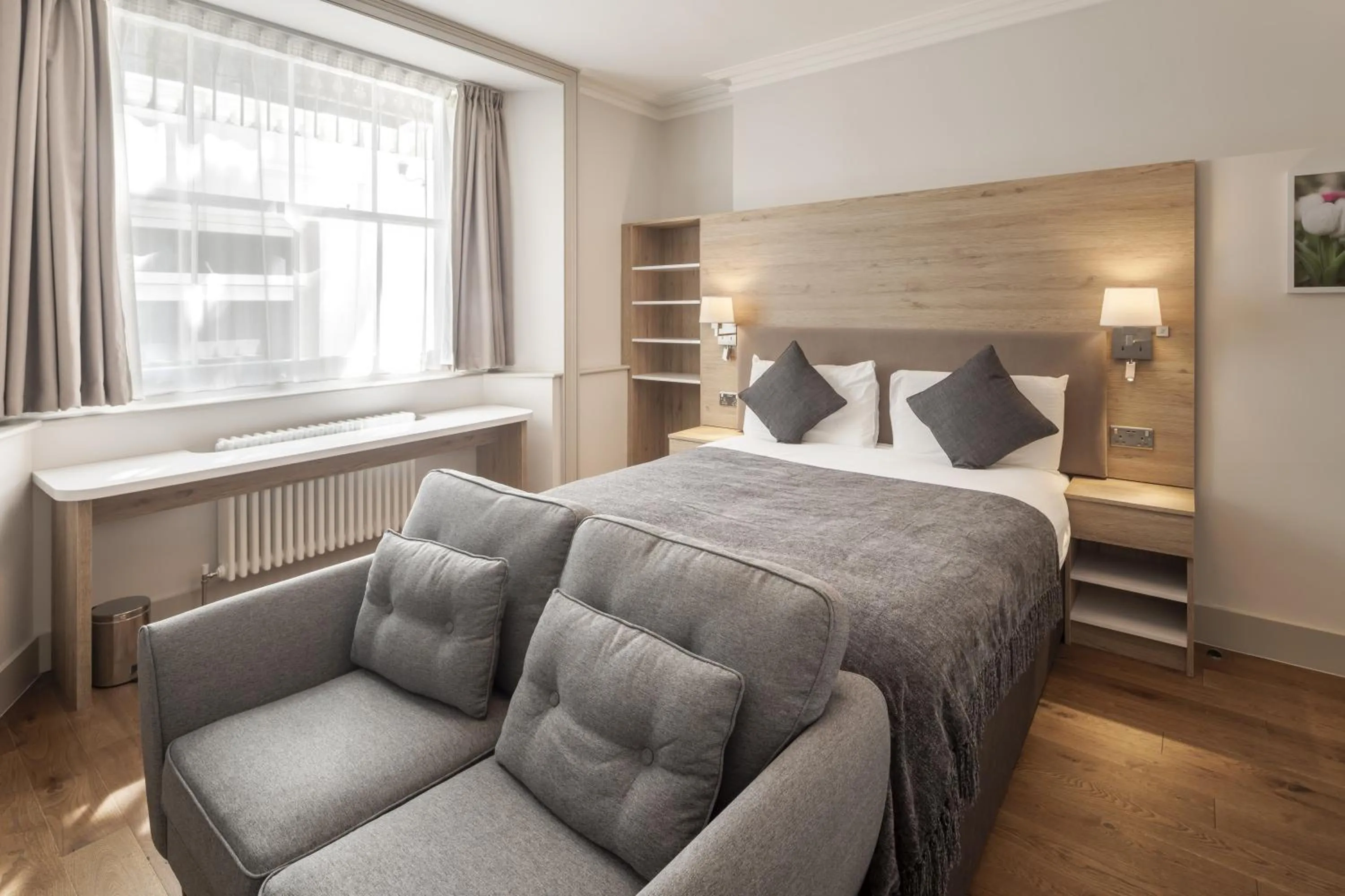 Bed in Notting Hill House