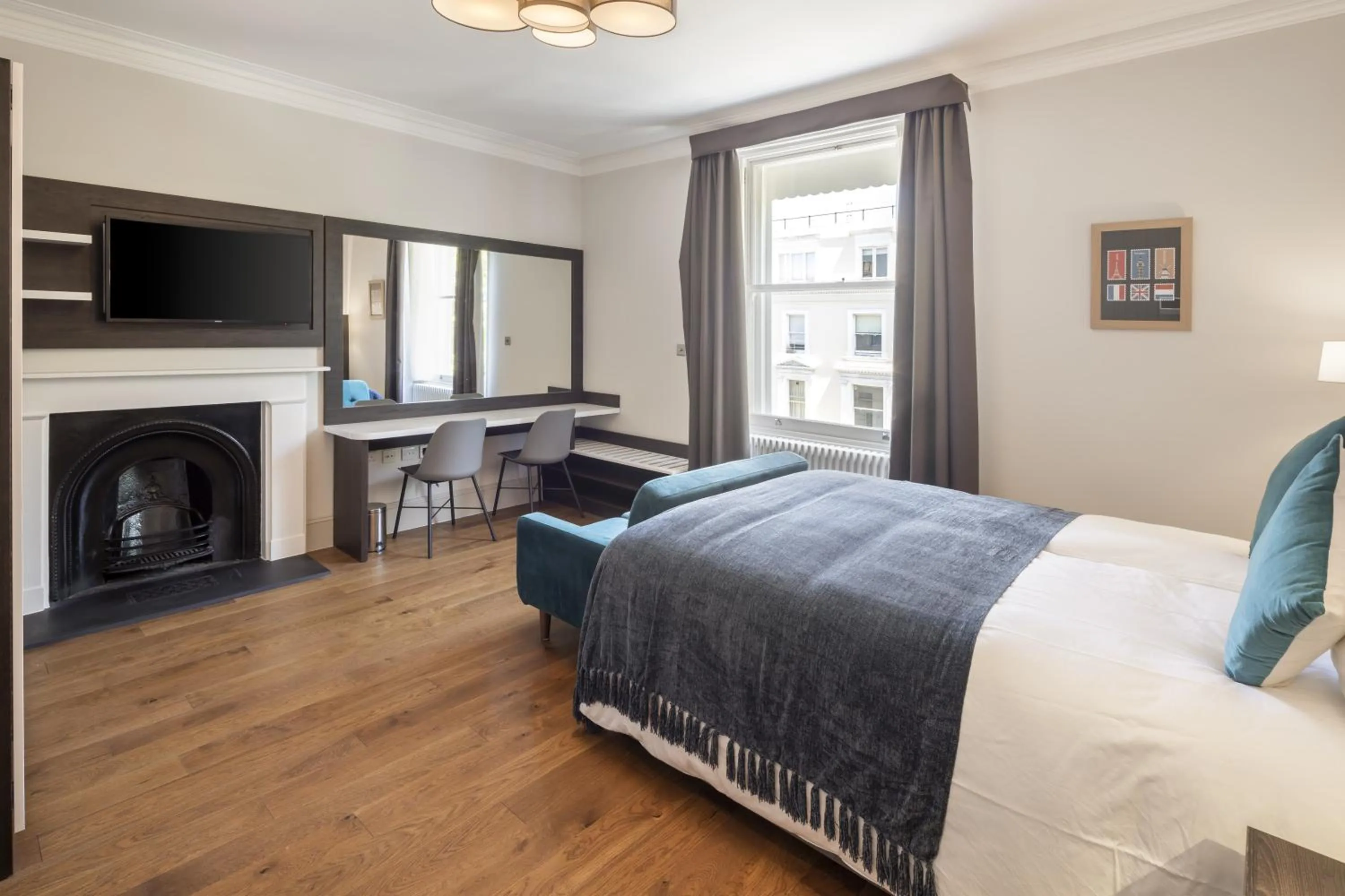 Bed in Notting Hill House