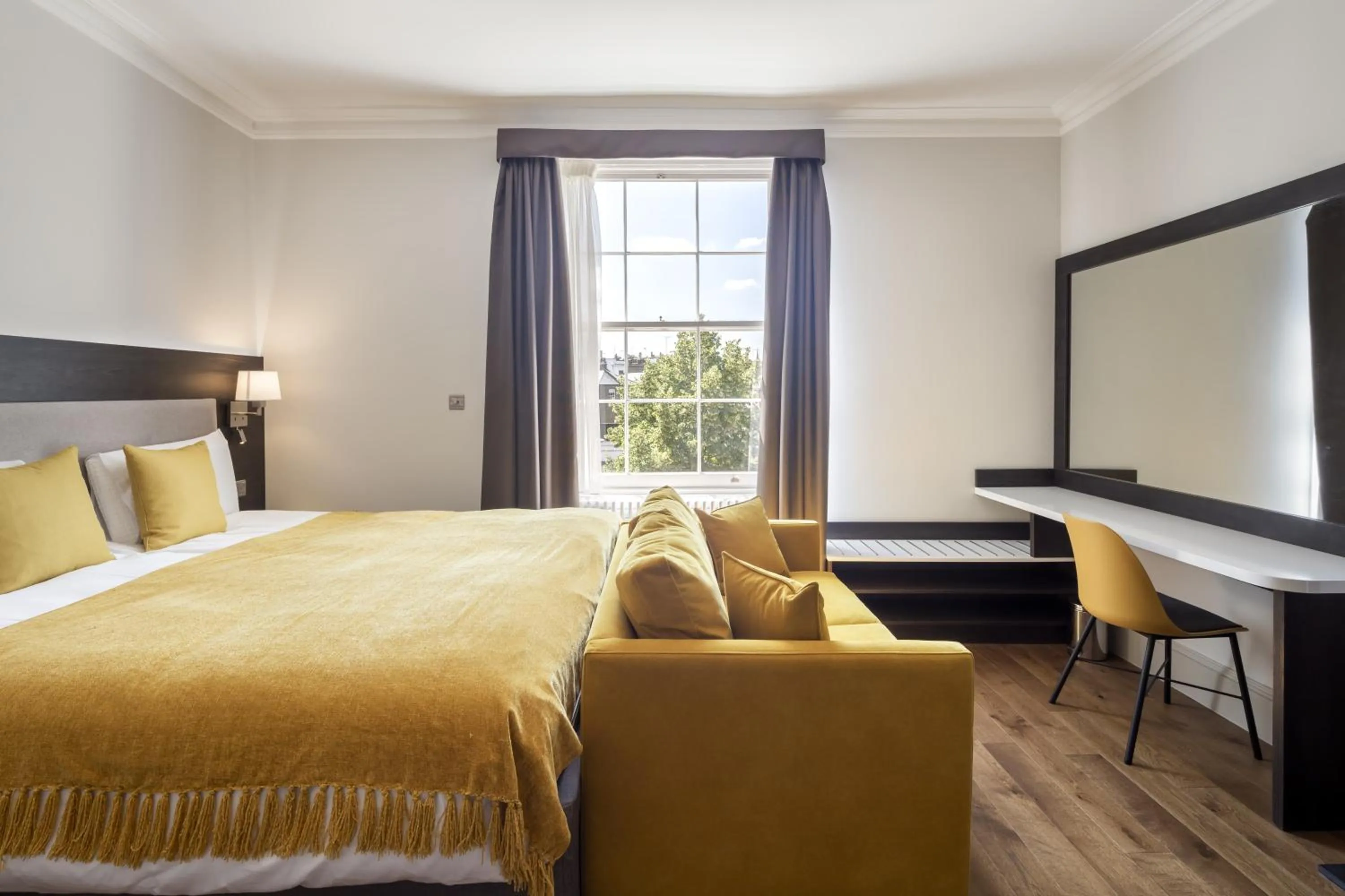 Bed in Notting Hill House