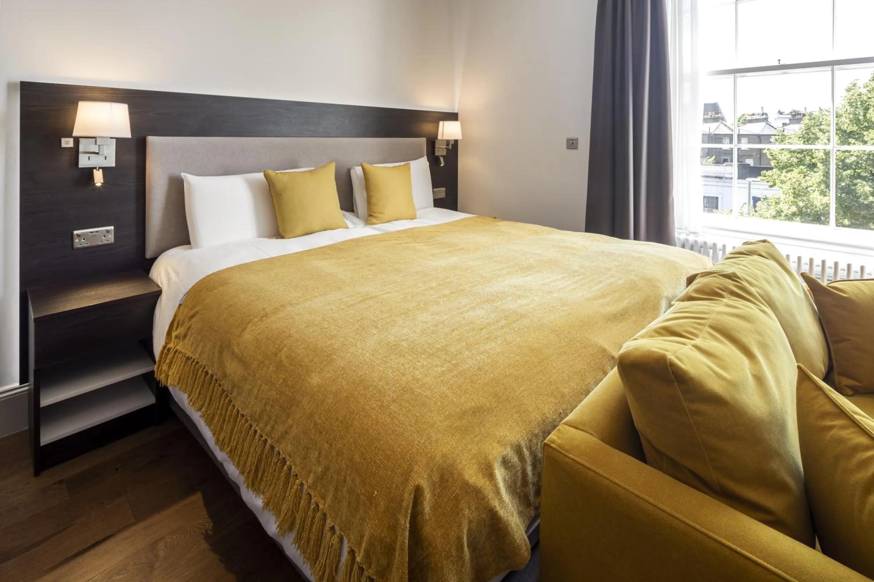 Bed in Notting Hill House