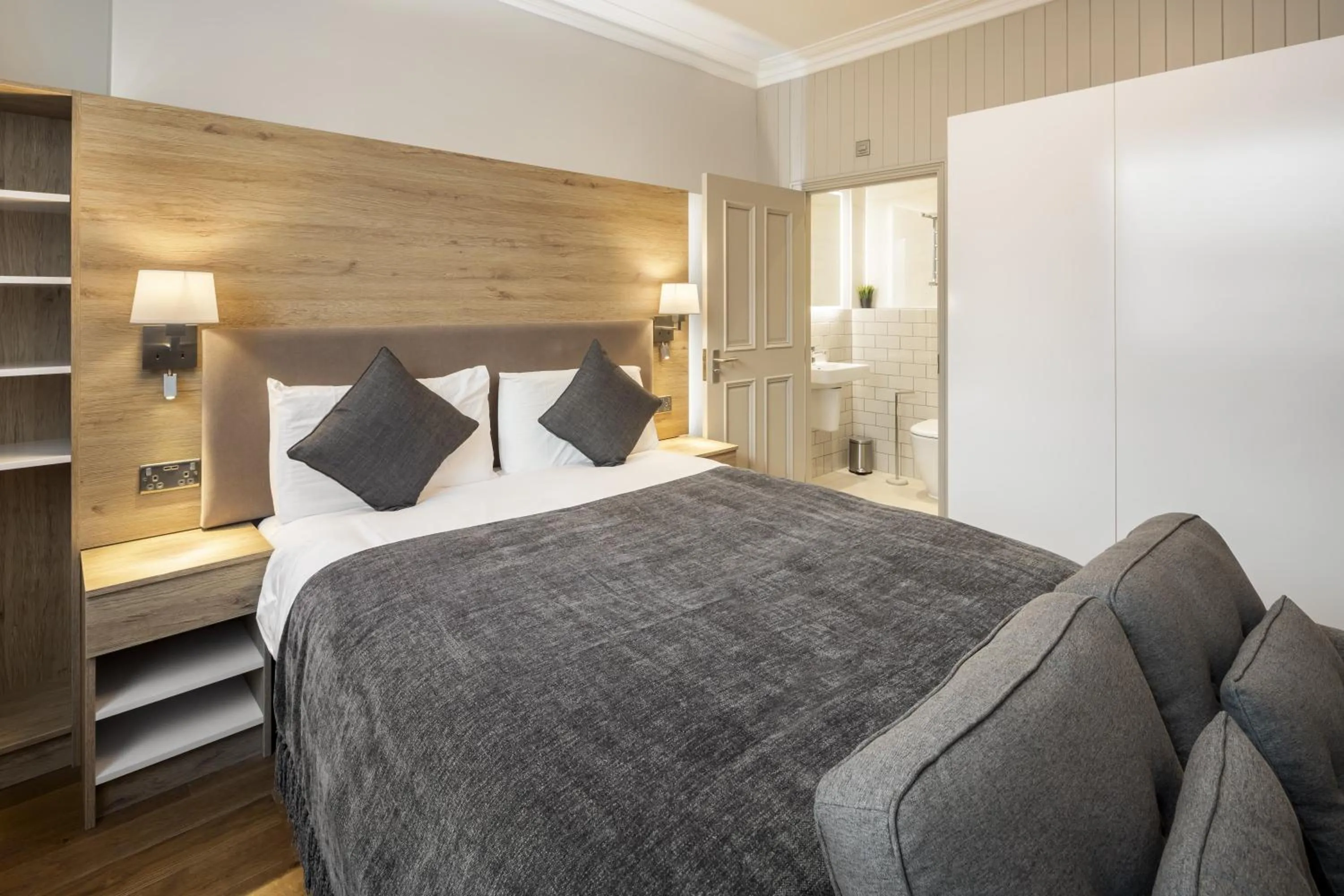 Bed in Notting Hill House