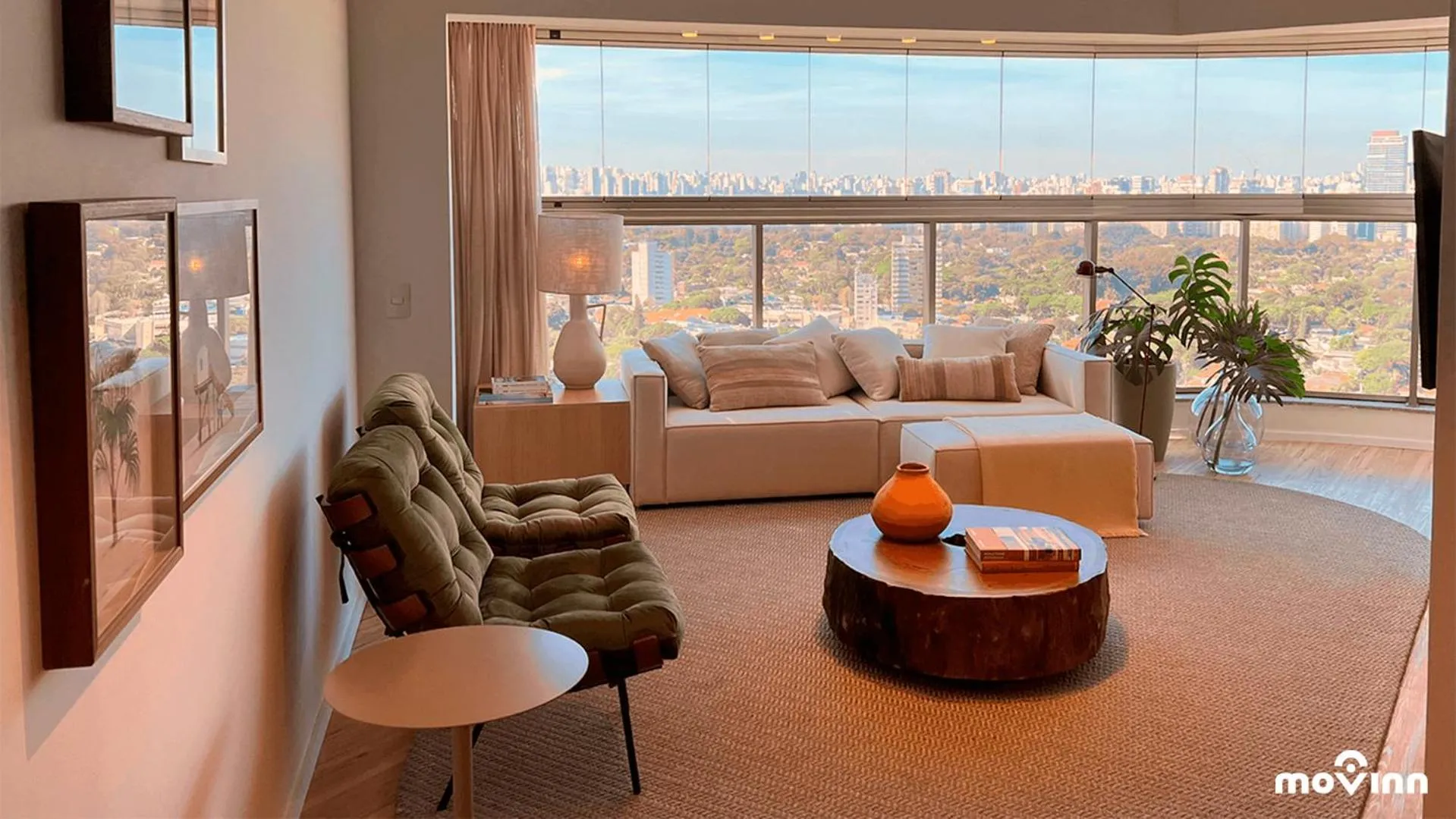 Seating area in White 2880 - Pinheiros