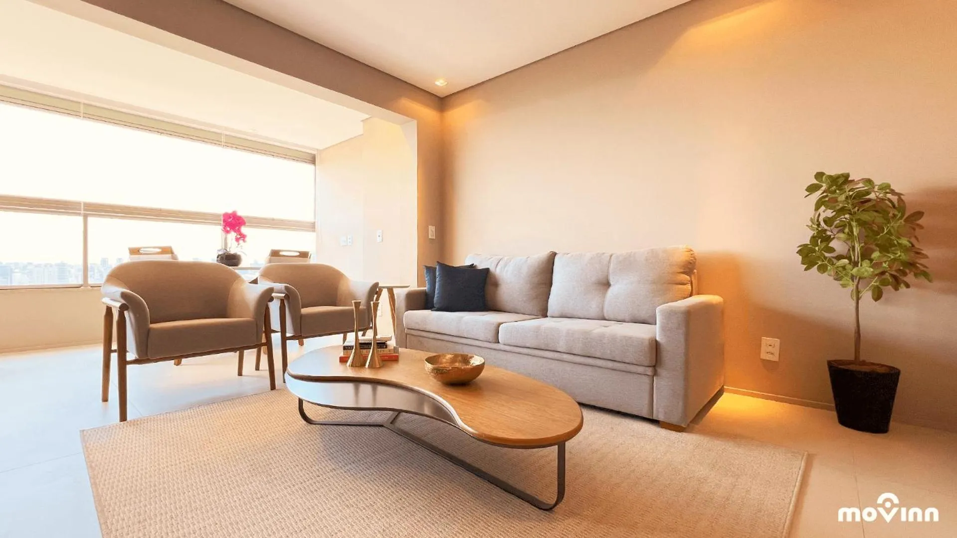 Living room in White 2880 - Pinheiros