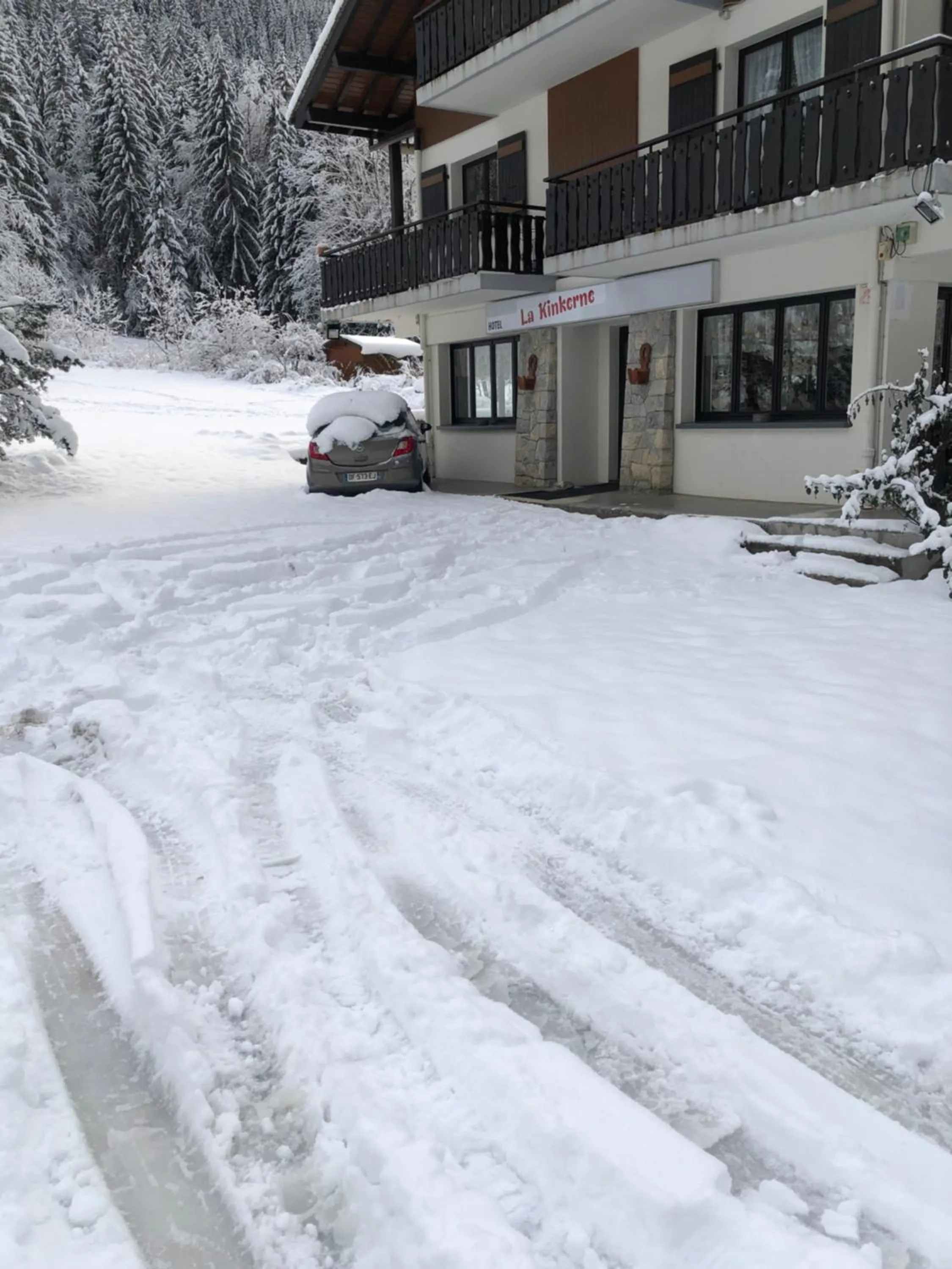 Parking in Hôtel la Kinkerne