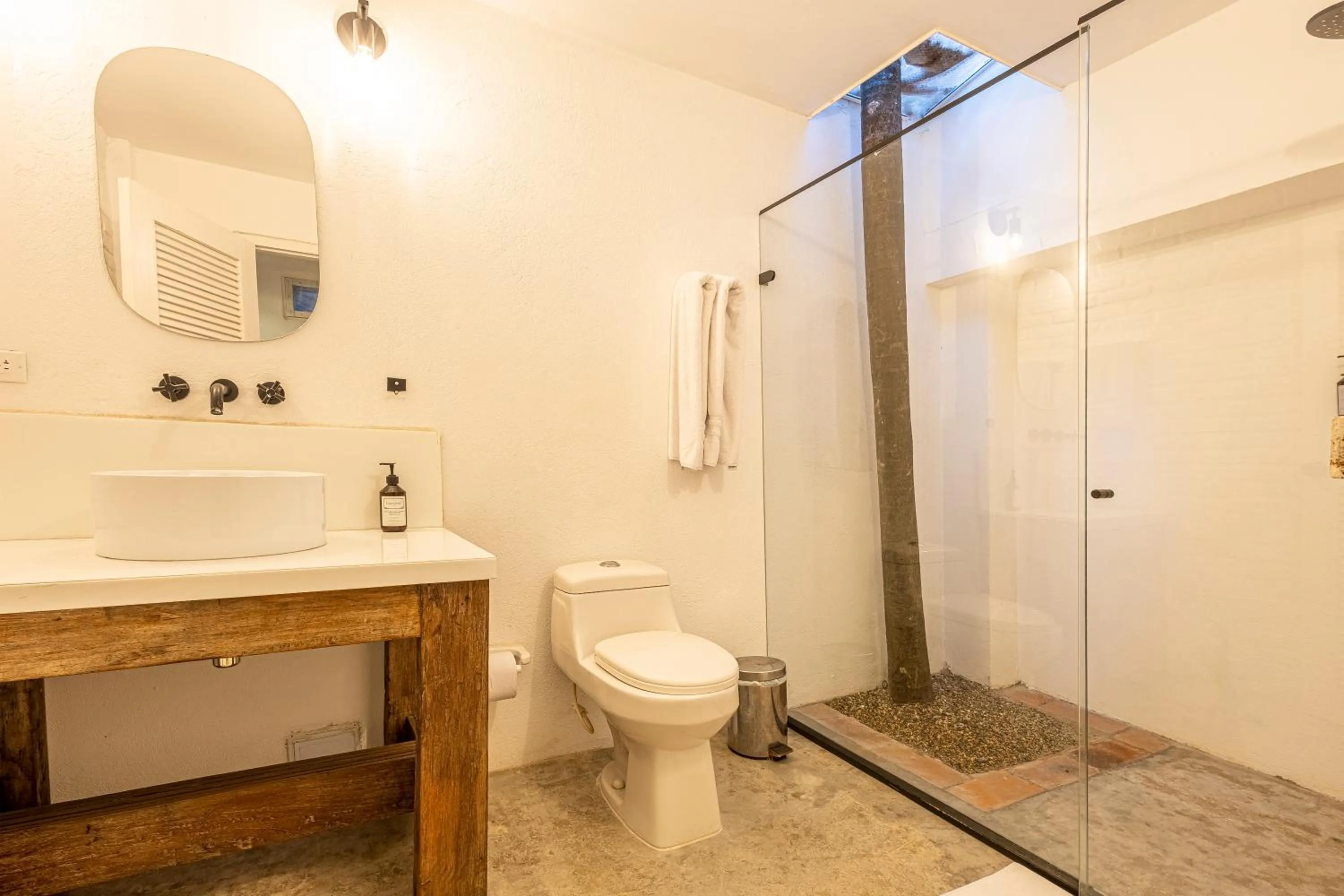 Shower in Casa Real Del Cabrero by Soho