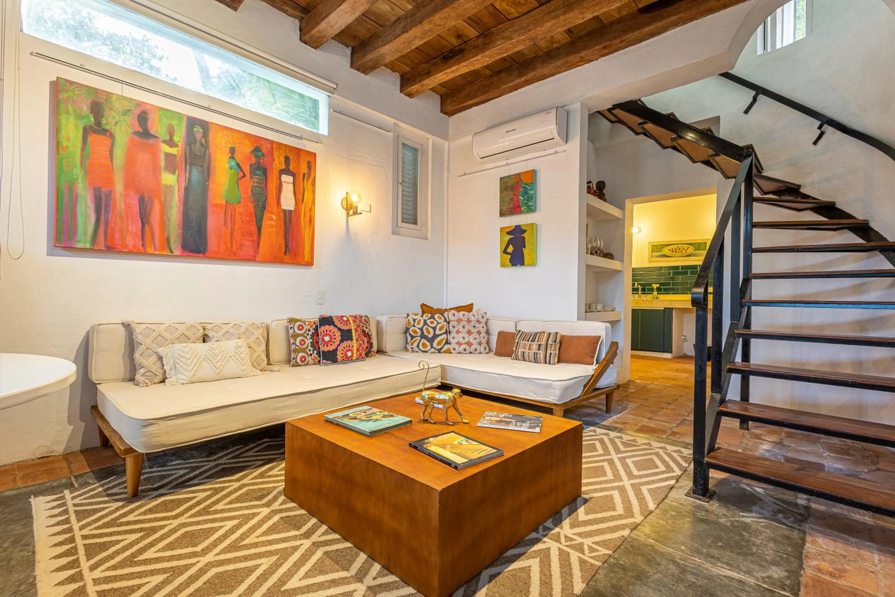 Living room in Casa Real Del Cabrero by Soho