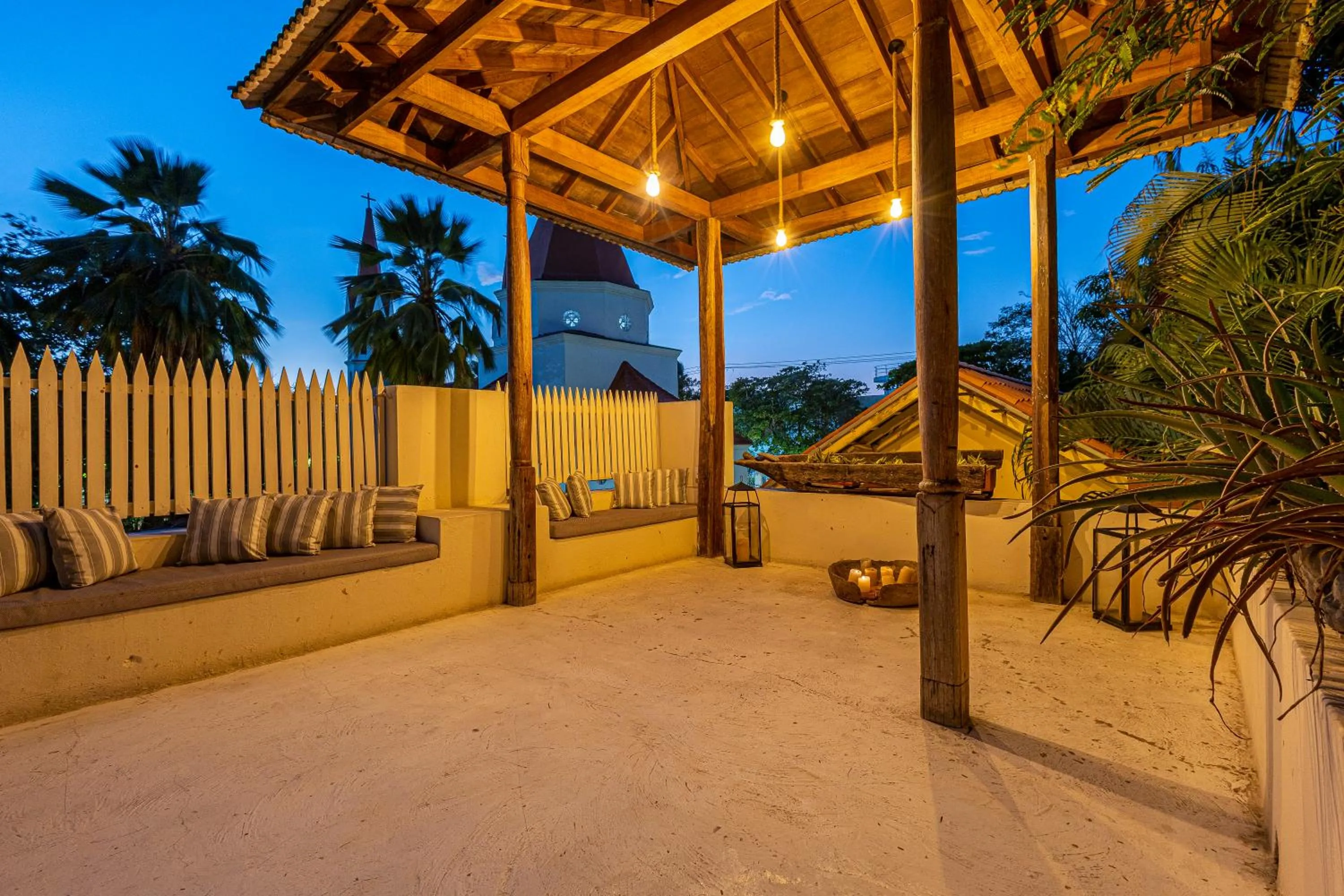 Garden view in Casa Real Del Cabrero by Soho