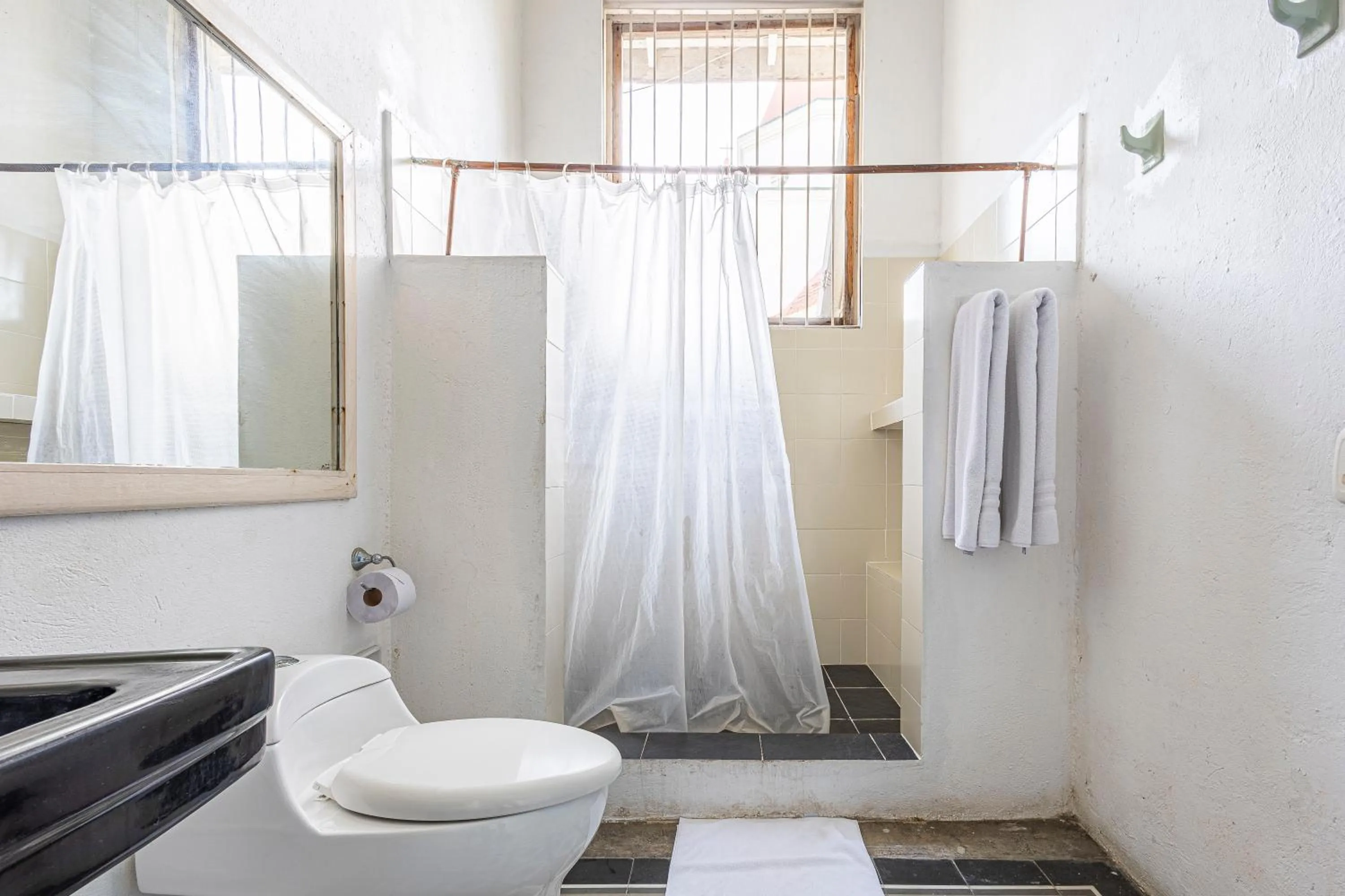 Shower in Casa Real Del Cabrero by Soho