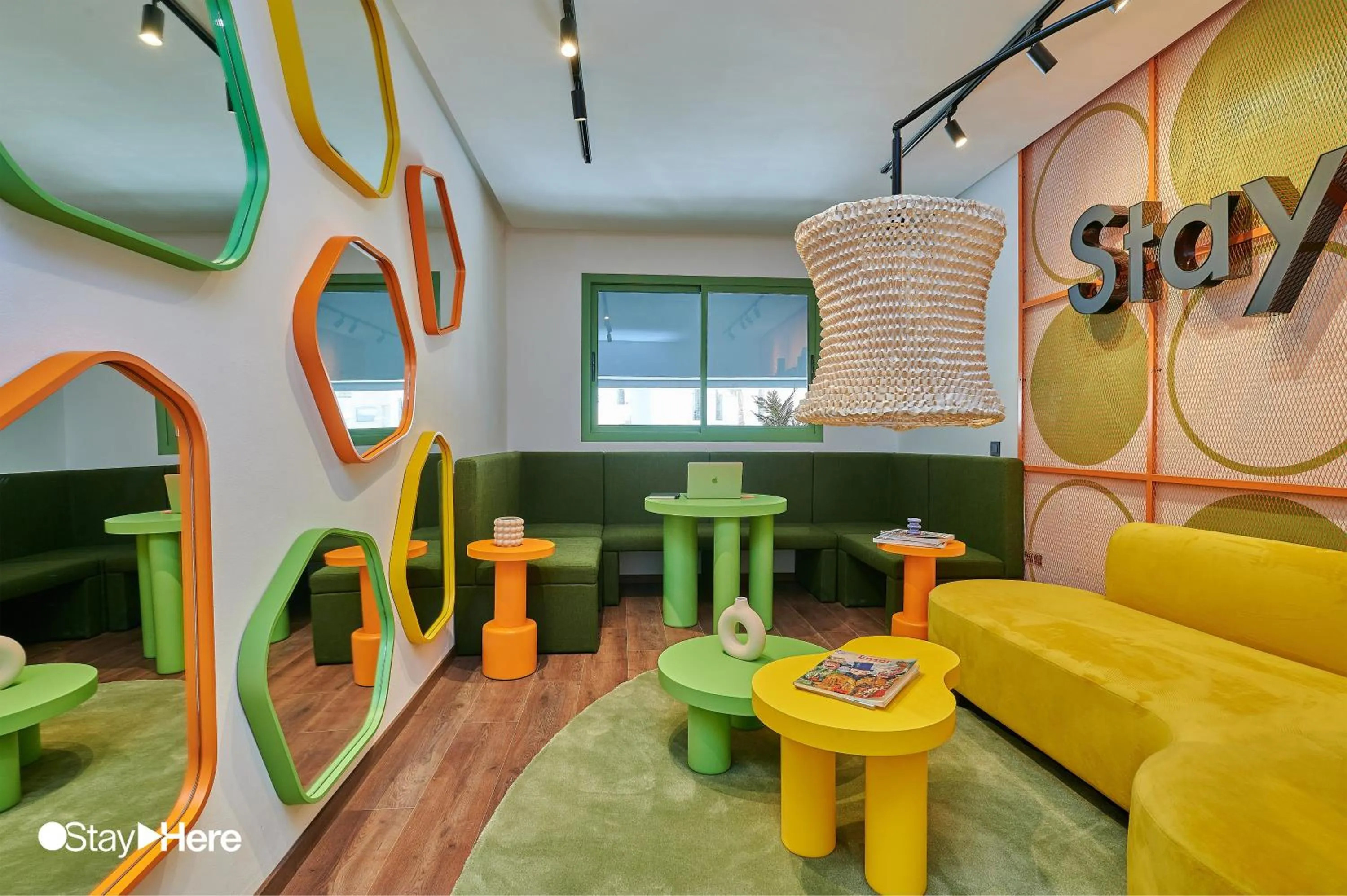 Lobby or reception in Stayhere Casablanca - CFC - Vibrant Residence