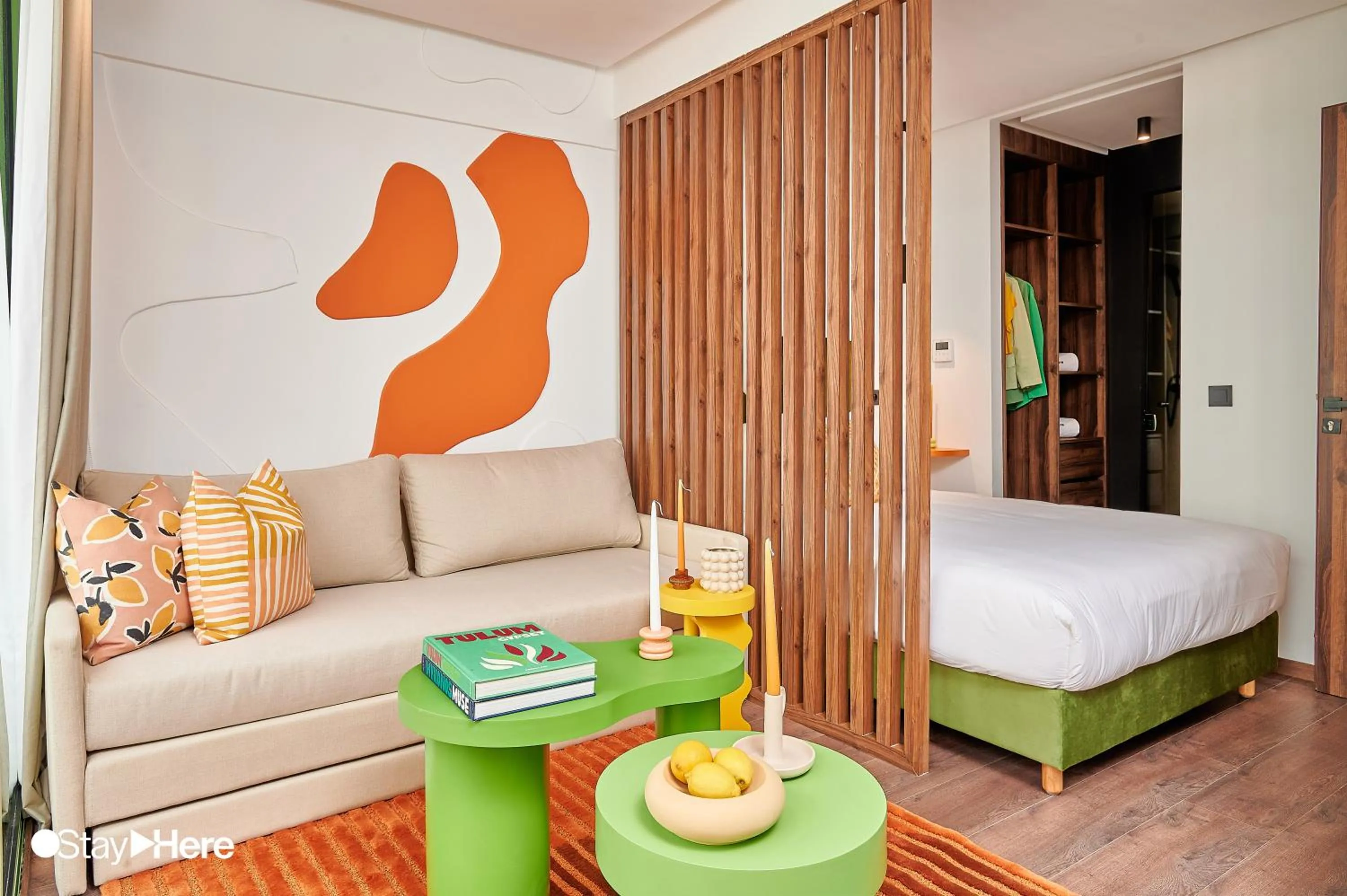 Bed in Stayhere Casablanca - CFC - Vibrant Residence