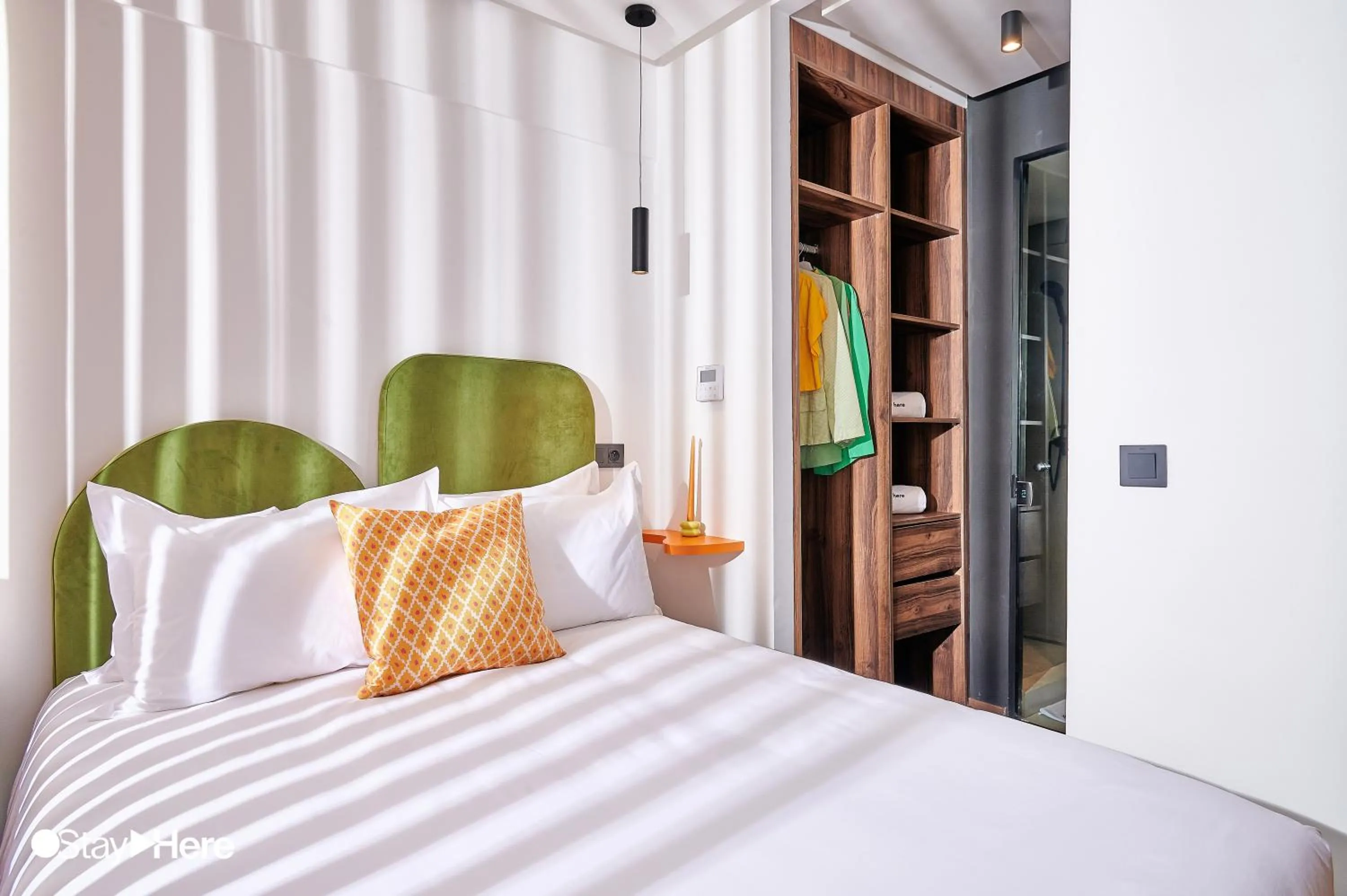 Bedroom, Bed in Stayhere Casablanca - CFC - Vibrant Residence