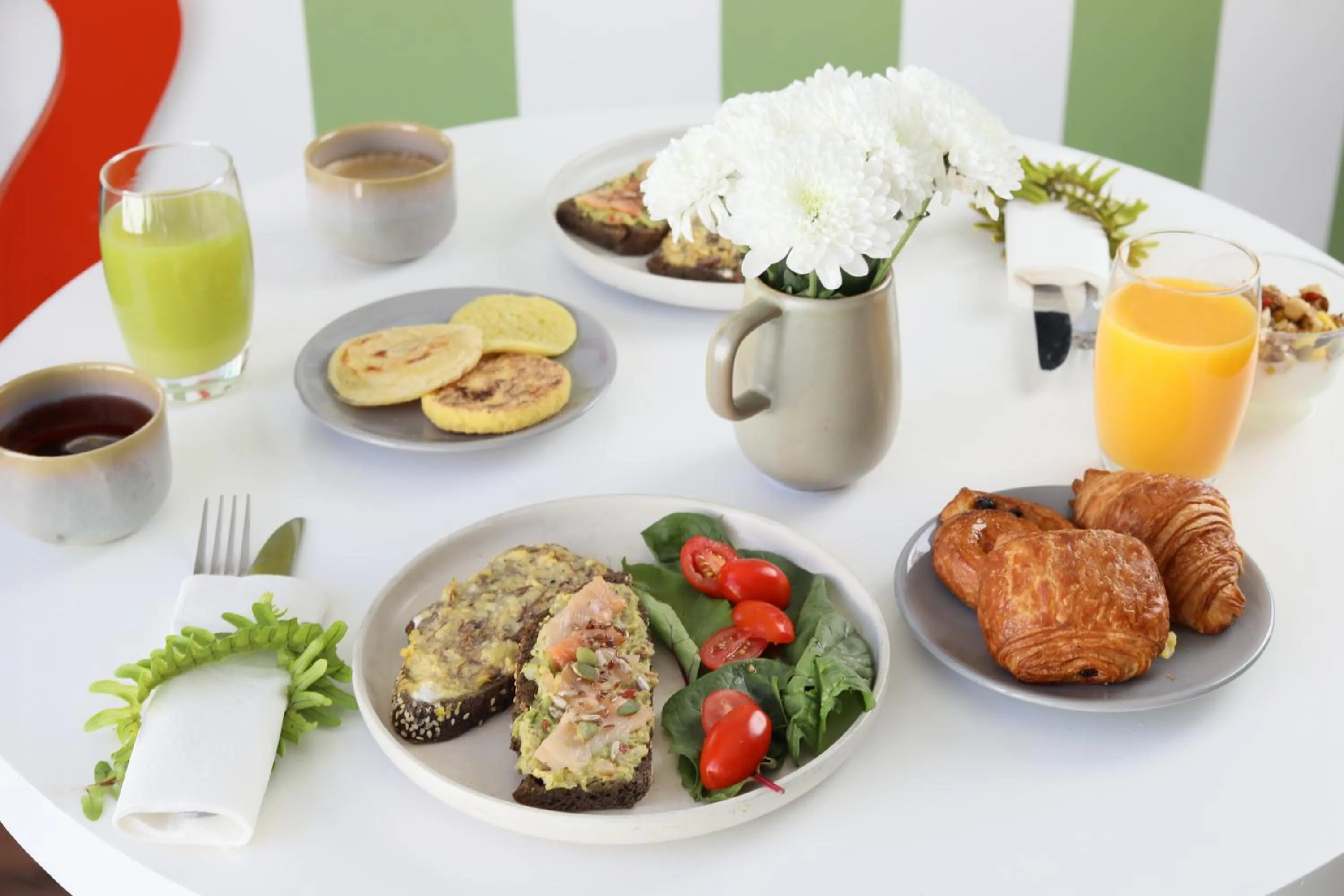 Breakfast in Stayhere Casablanca - CFC - Vibrant Residence