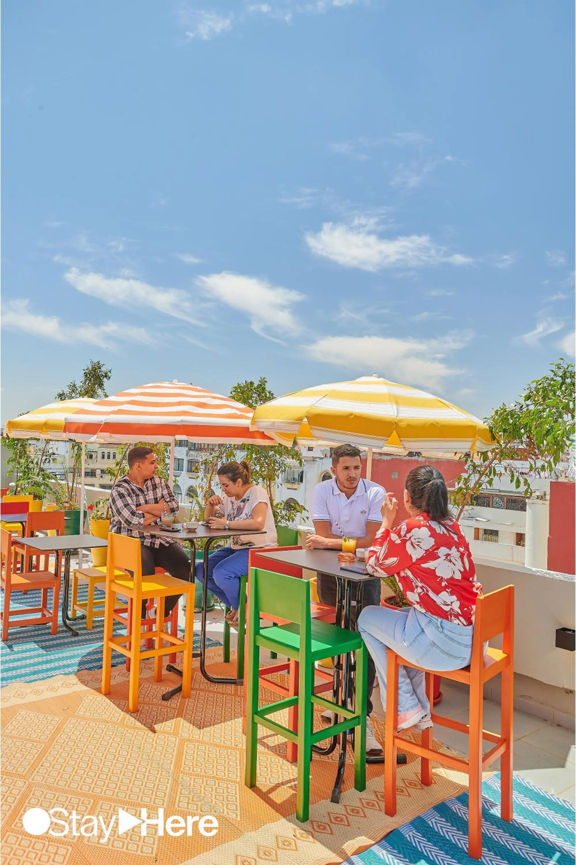 Balcony/Terrace in Stayhere Casablanca - CFC - Vibrant Residence