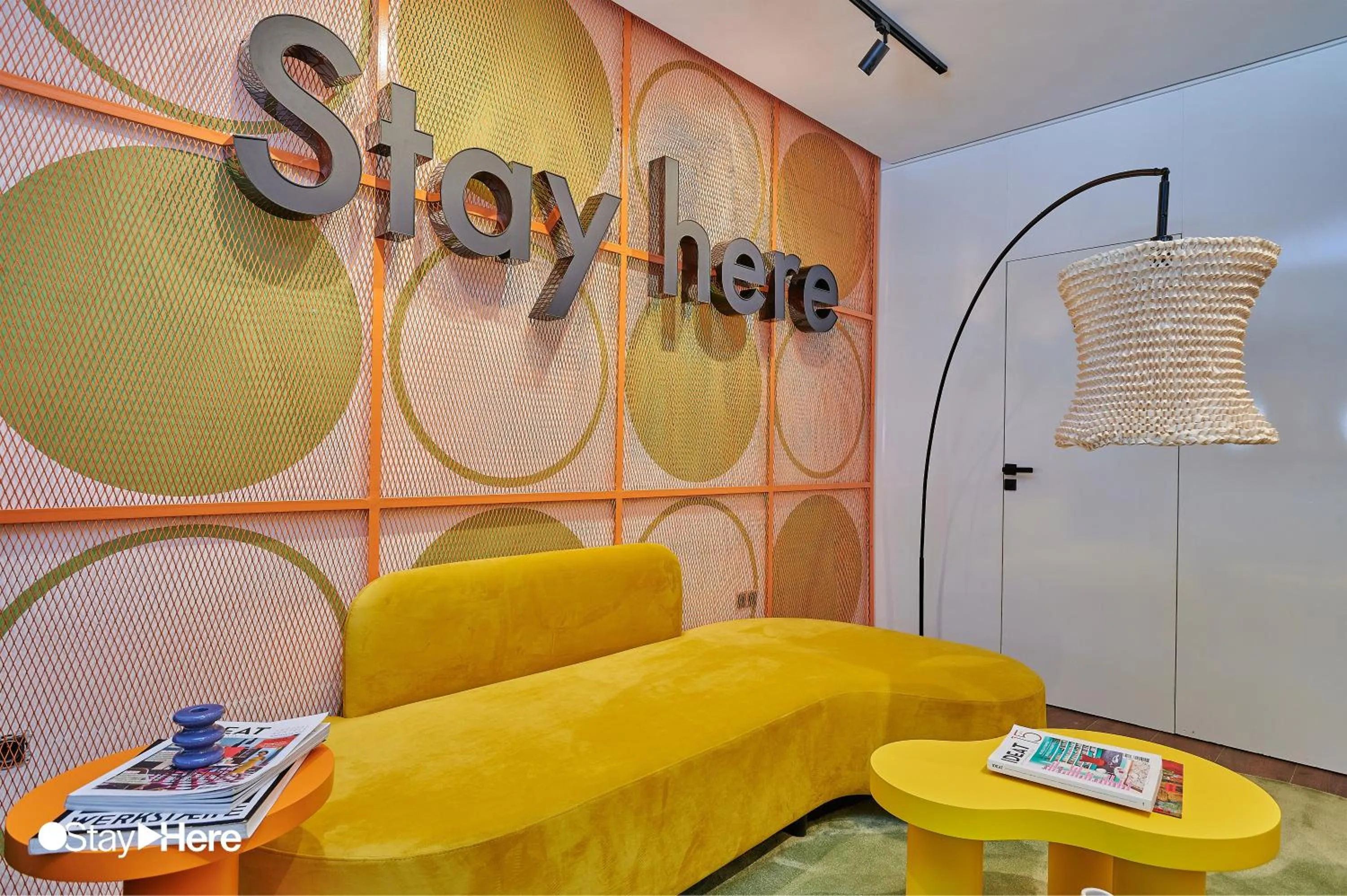 Lobby or reception in Stayhere Casablanca - CFC - Vibrant Residence