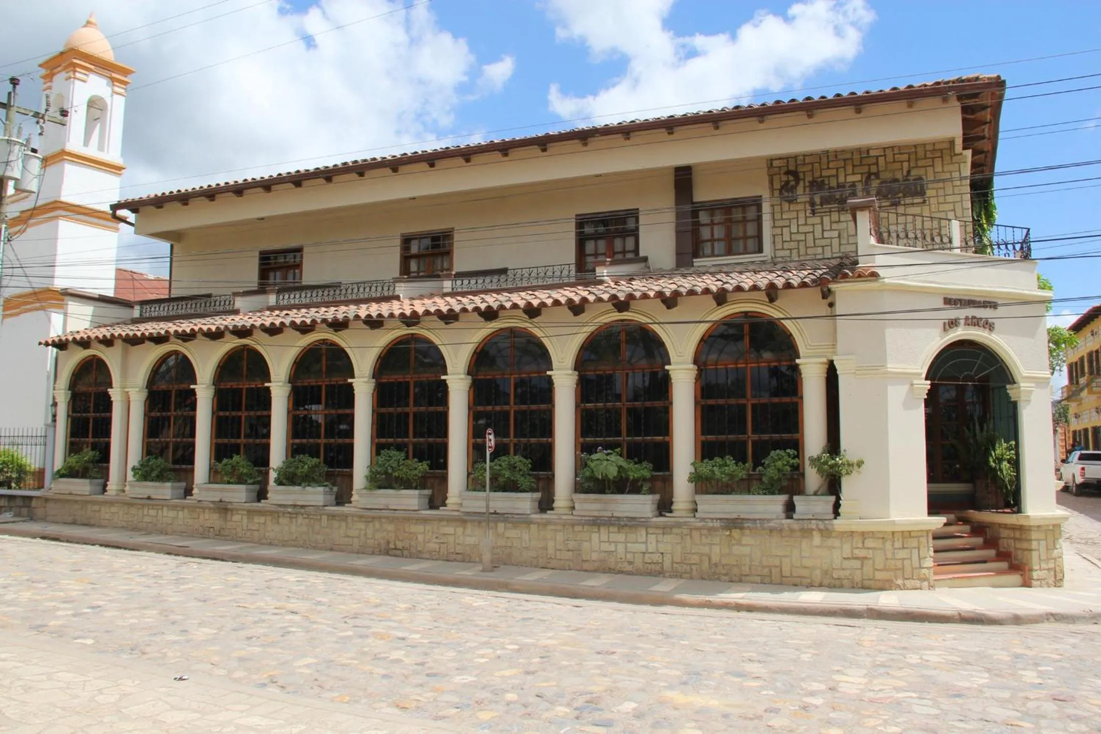 Decorative detail in Hotel Plaza Copan
