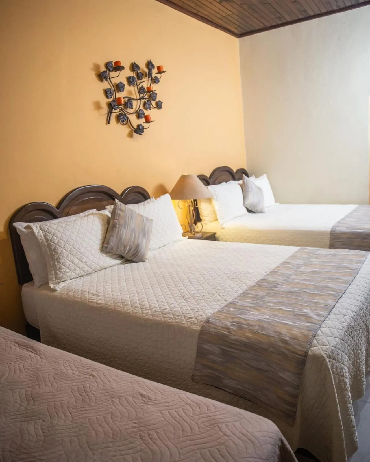 Bed in Hotel Plaza Copan
