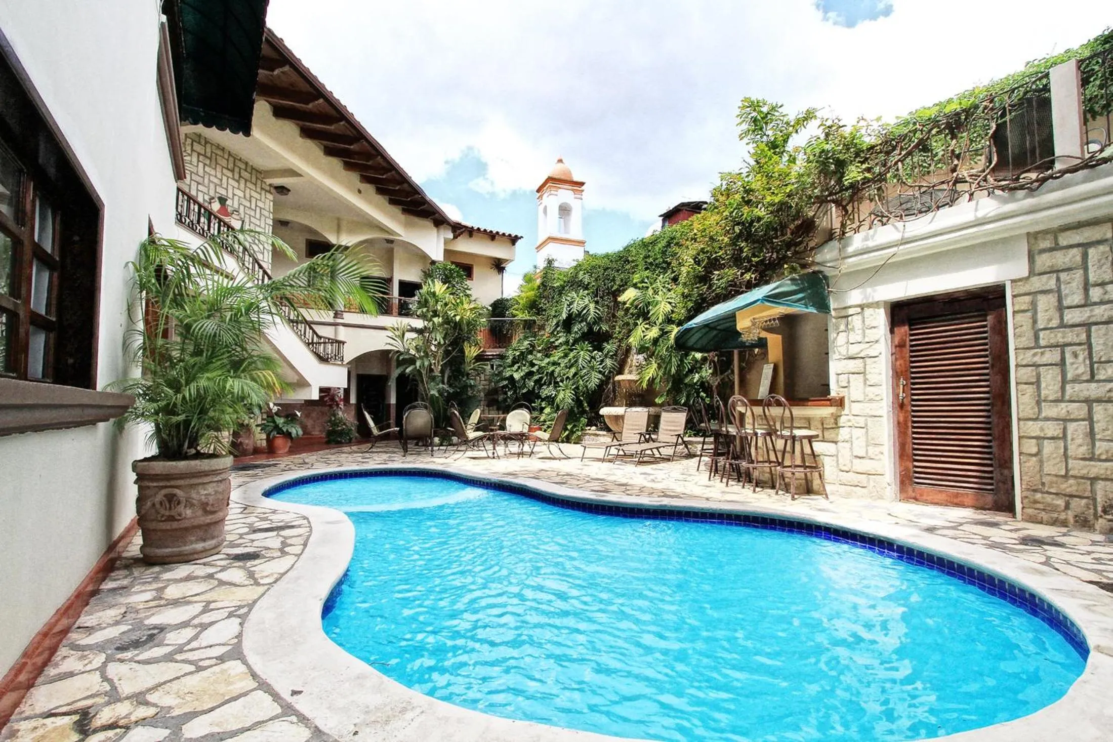 Decorative detail in Hotel Plaza Copan