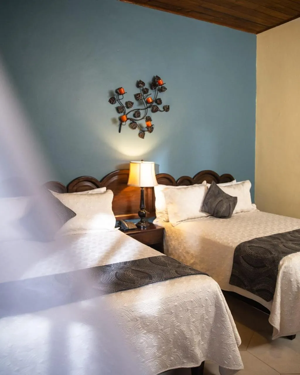 Bed in Hotel Plaza Copan