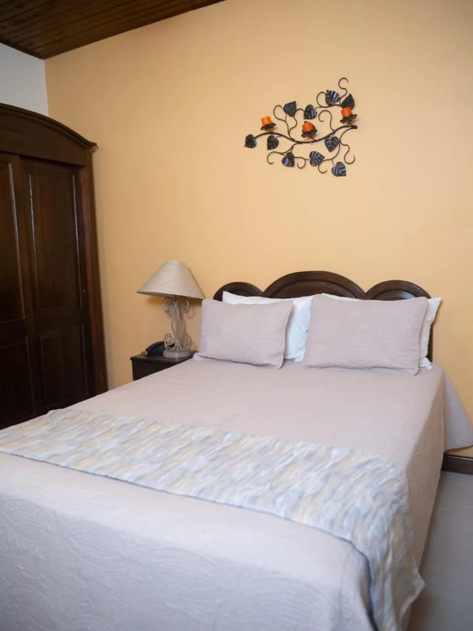 Bed in Hotel Plaza Copan