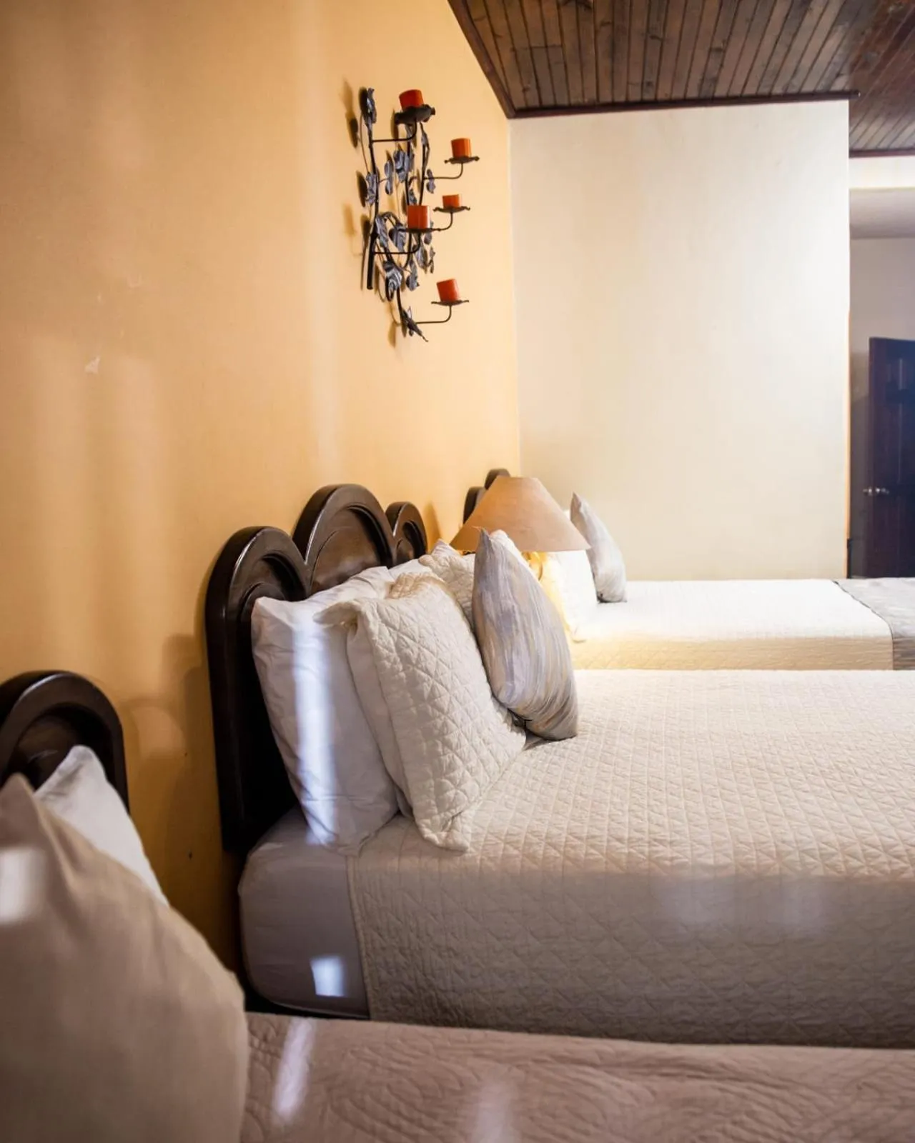 Bed in Hotel Plaza Copan