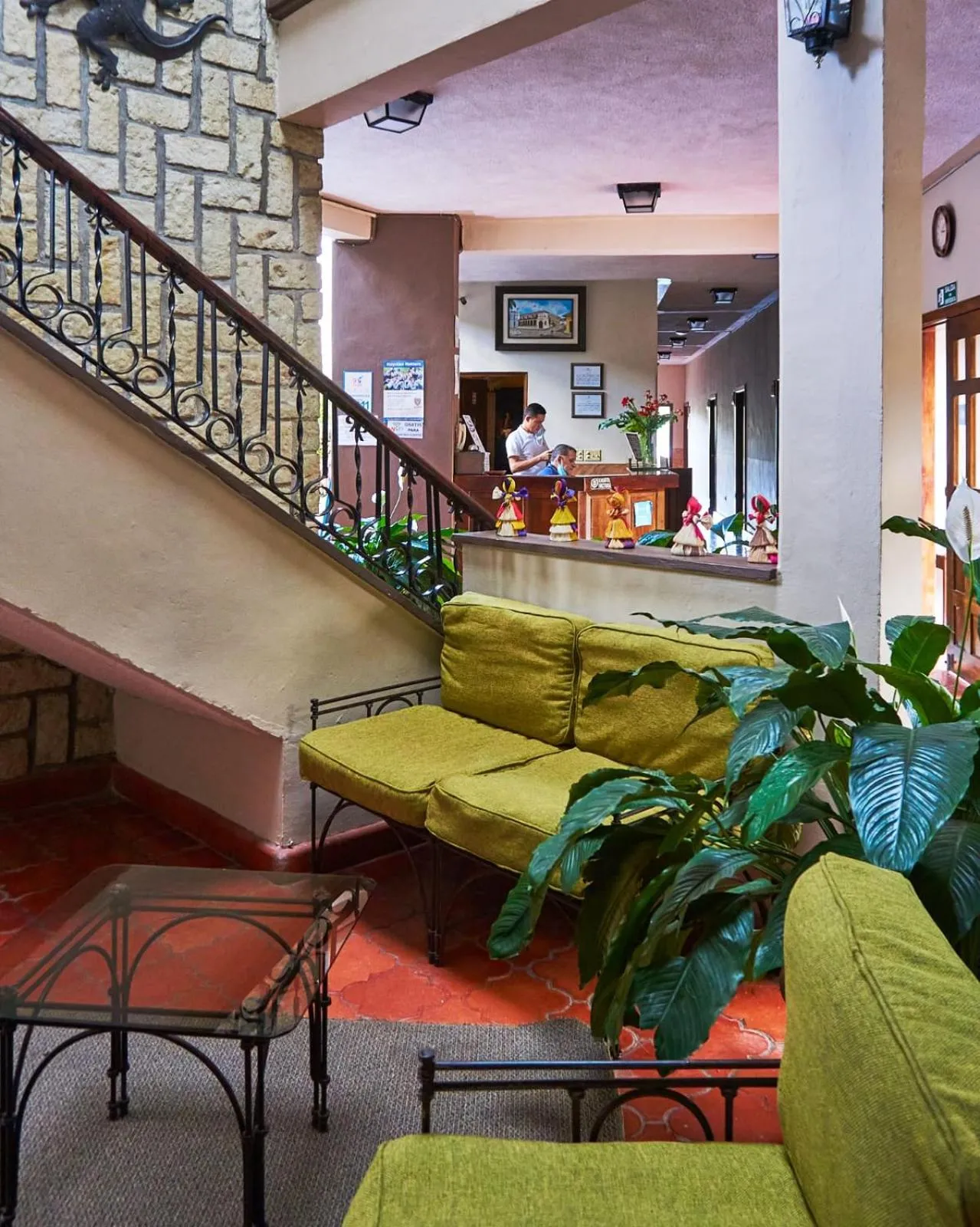 Property building in Hotel Plaza Copan