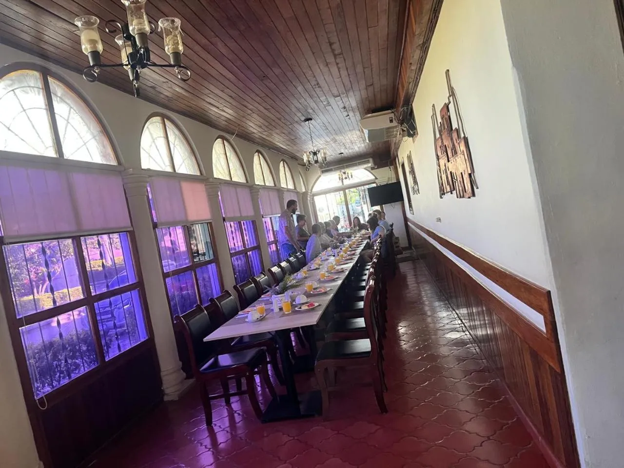 Restaurant/places to eat in Hotel Plaza Copan