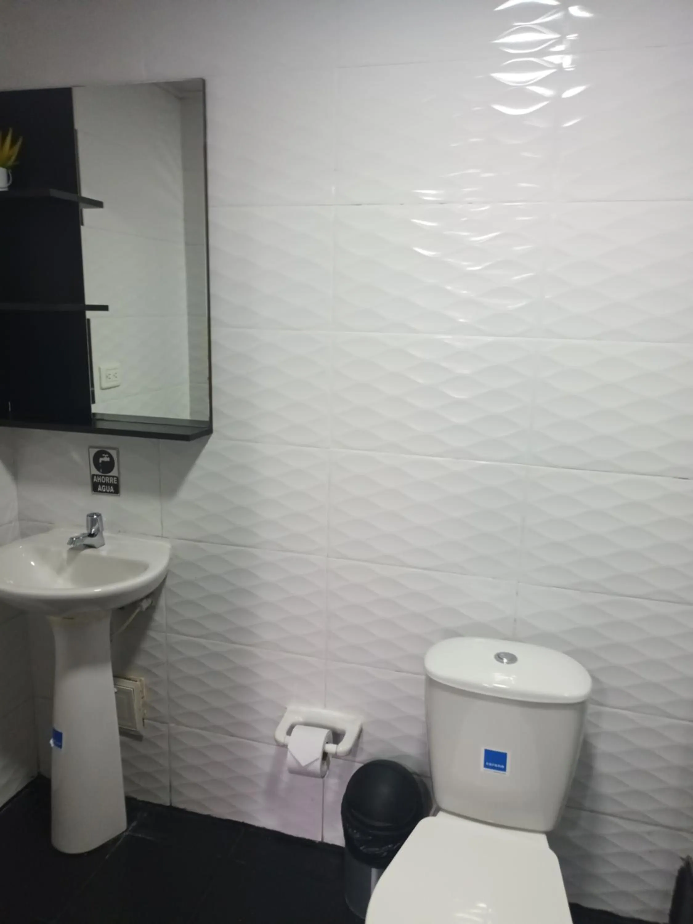 Bathroom in Hotel Santiago Plaza