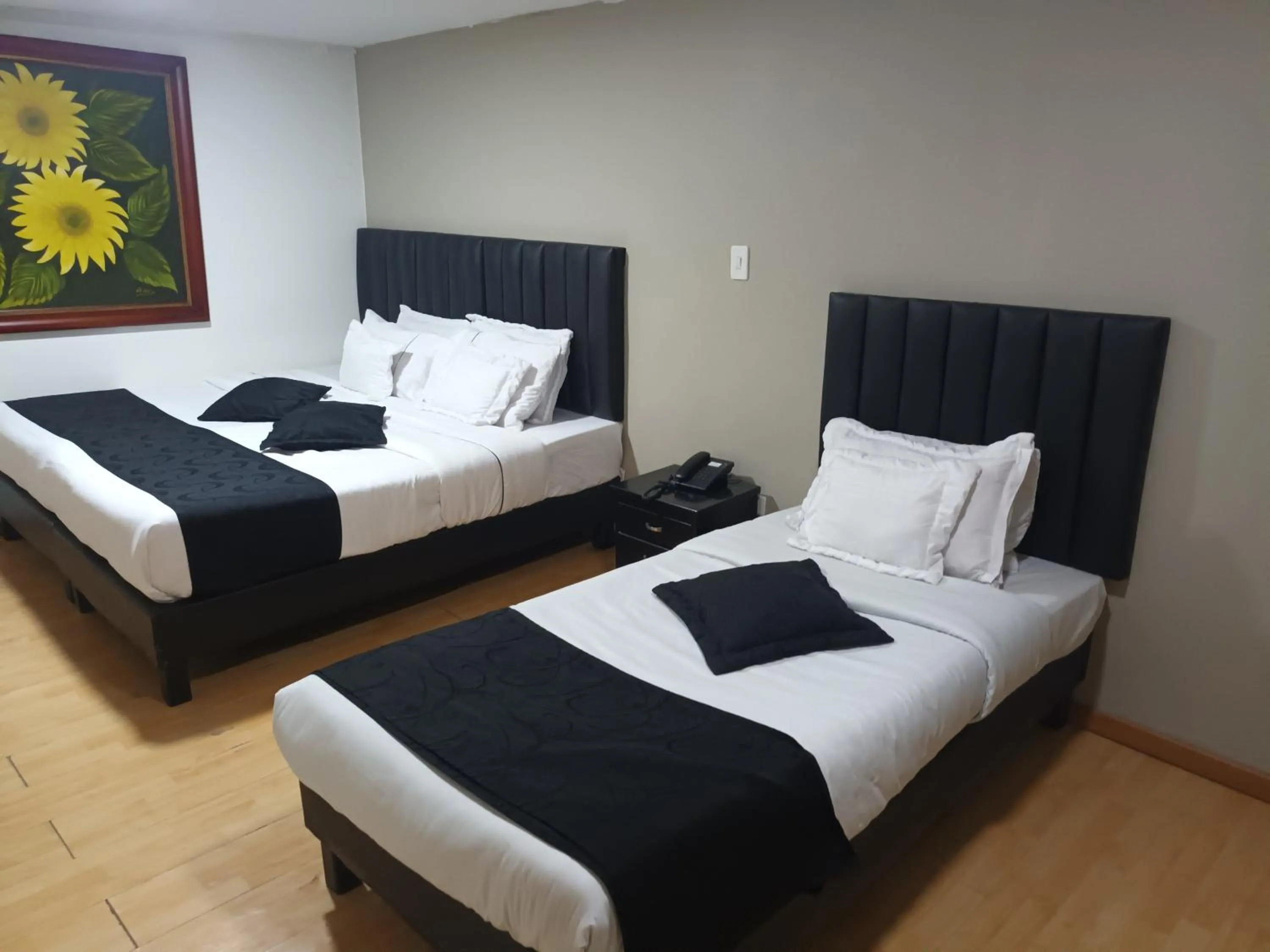 Photo of the whole room, Bed in Hotel Santiago Plaza