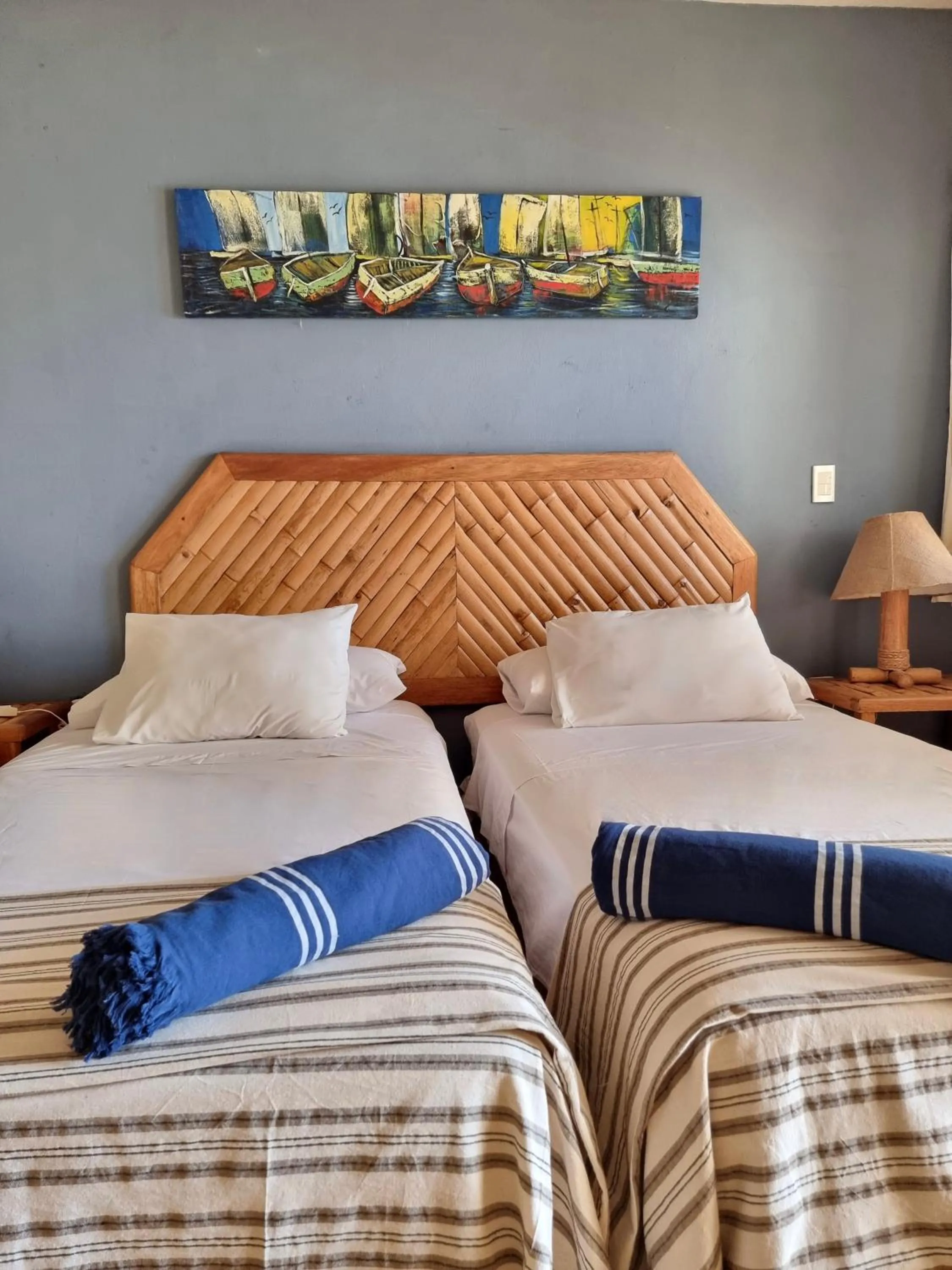 Bedroom, Bed in Mancora Beach Hotel