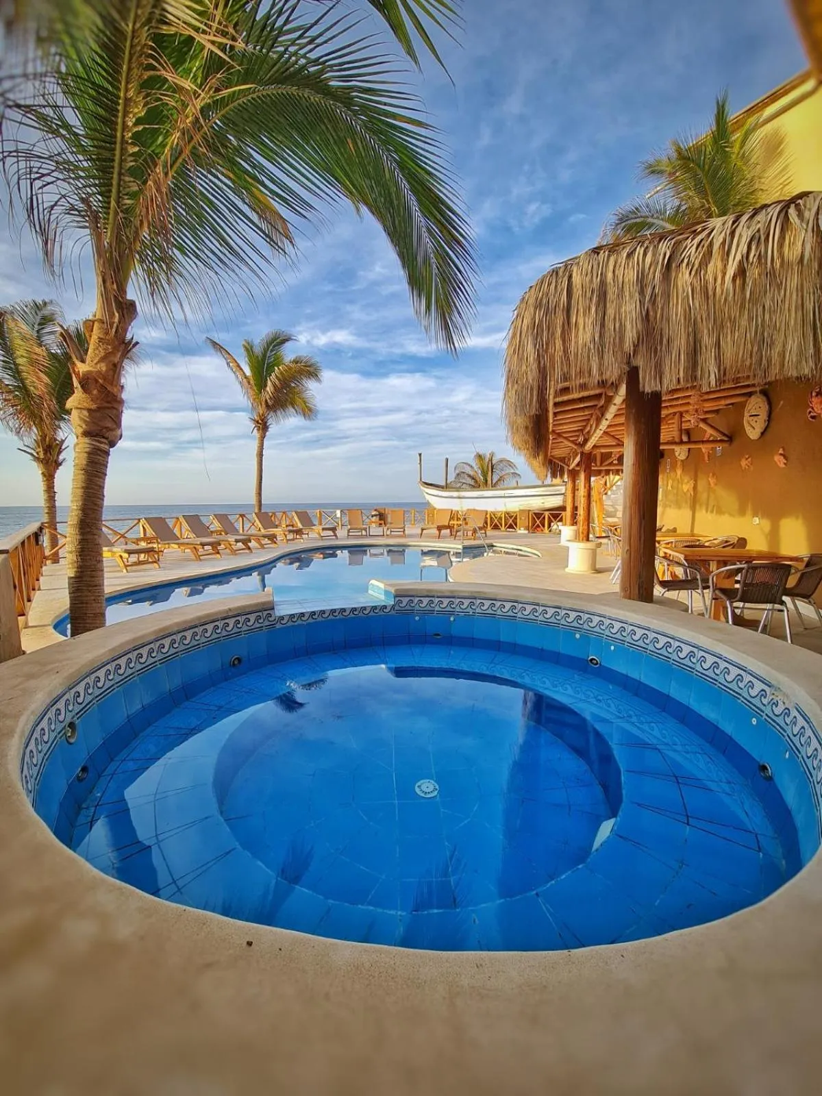 Hot Tub in Mancora Beach Hotel