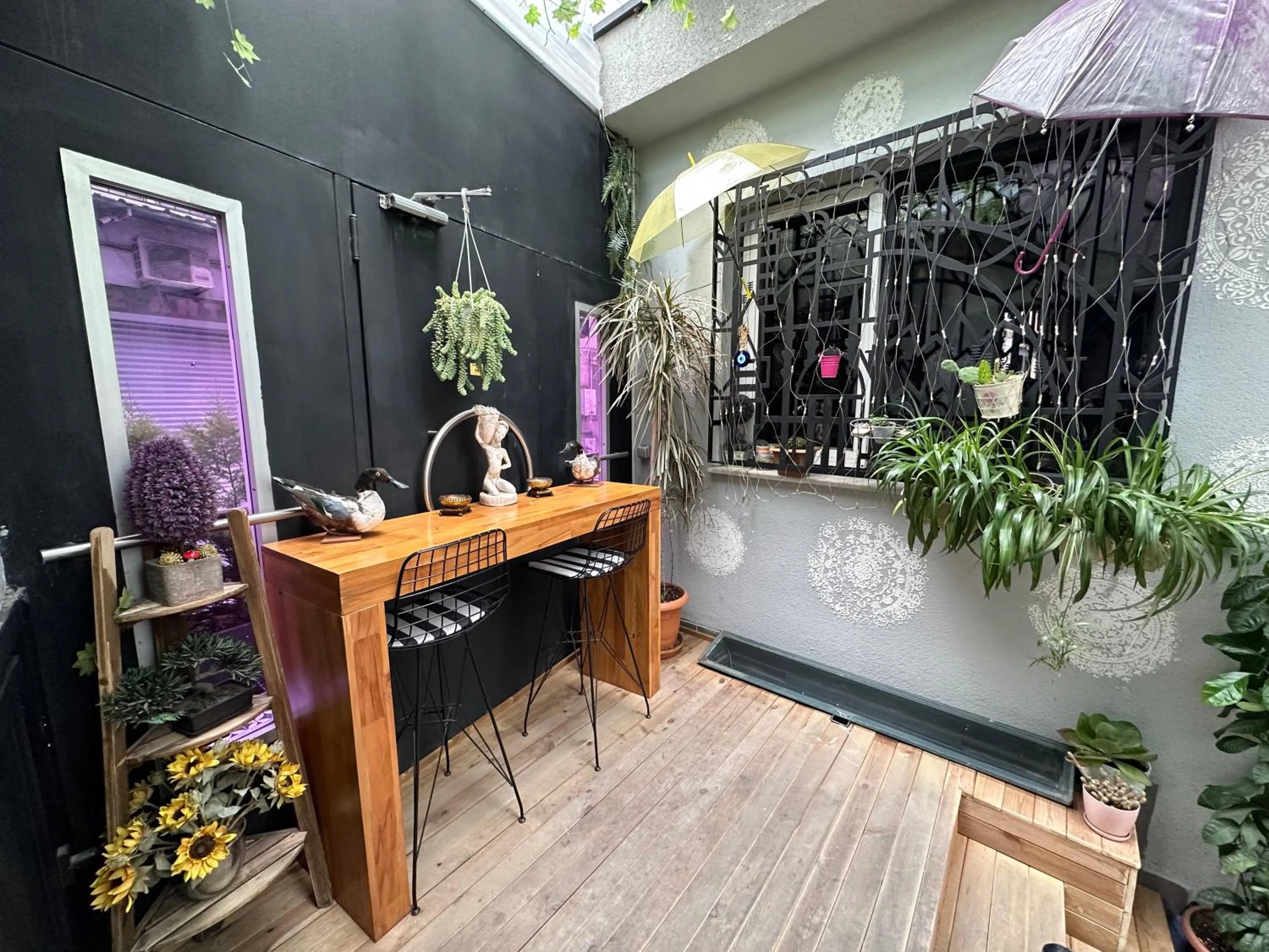 Restaurant/places to eat in Black Art Otel