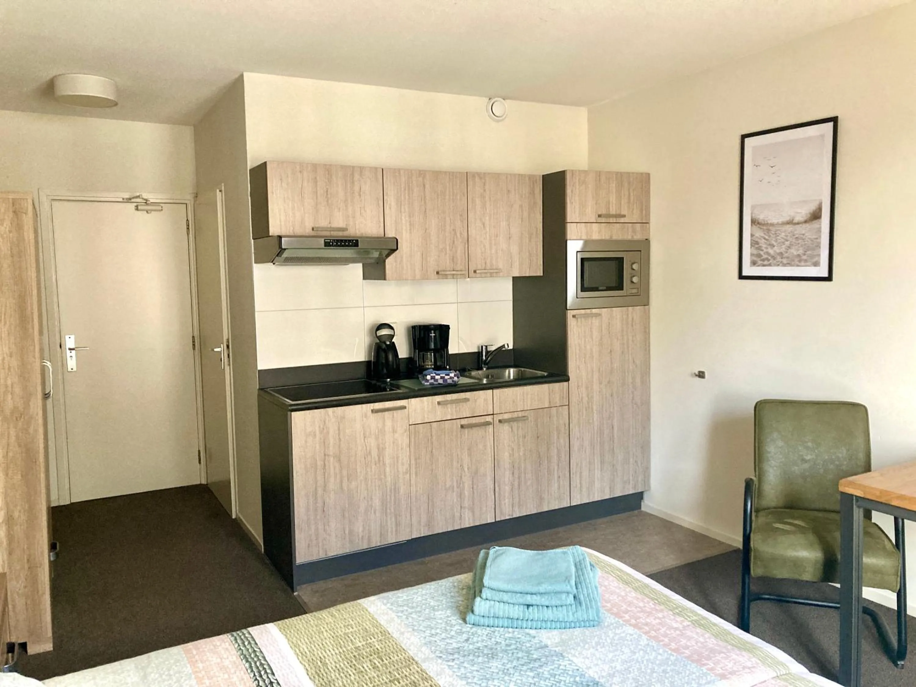 Living room in Nicolette Apartments