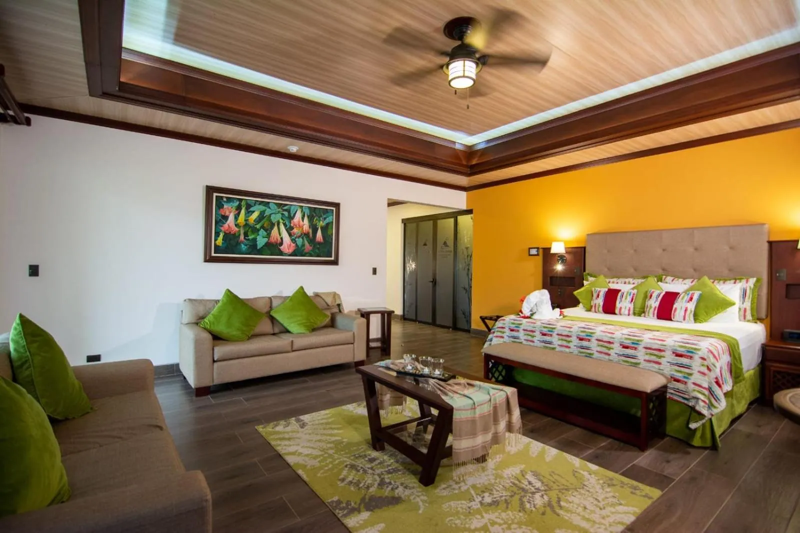 Bed in Hotel Arenal Springs Resort & Spa