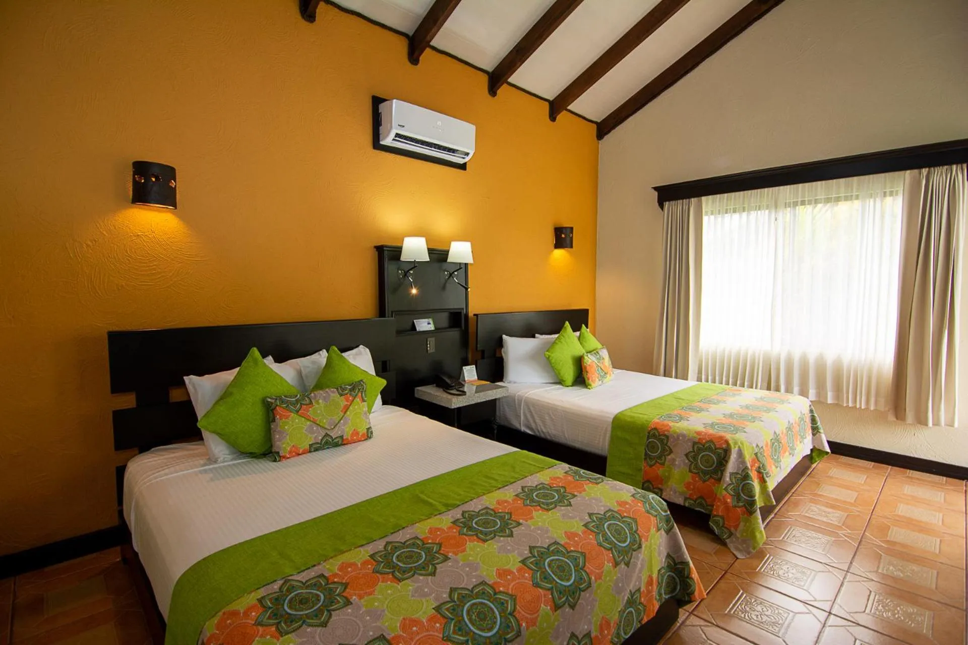 Bed in Hotel Arenal Springs Resort & Spa