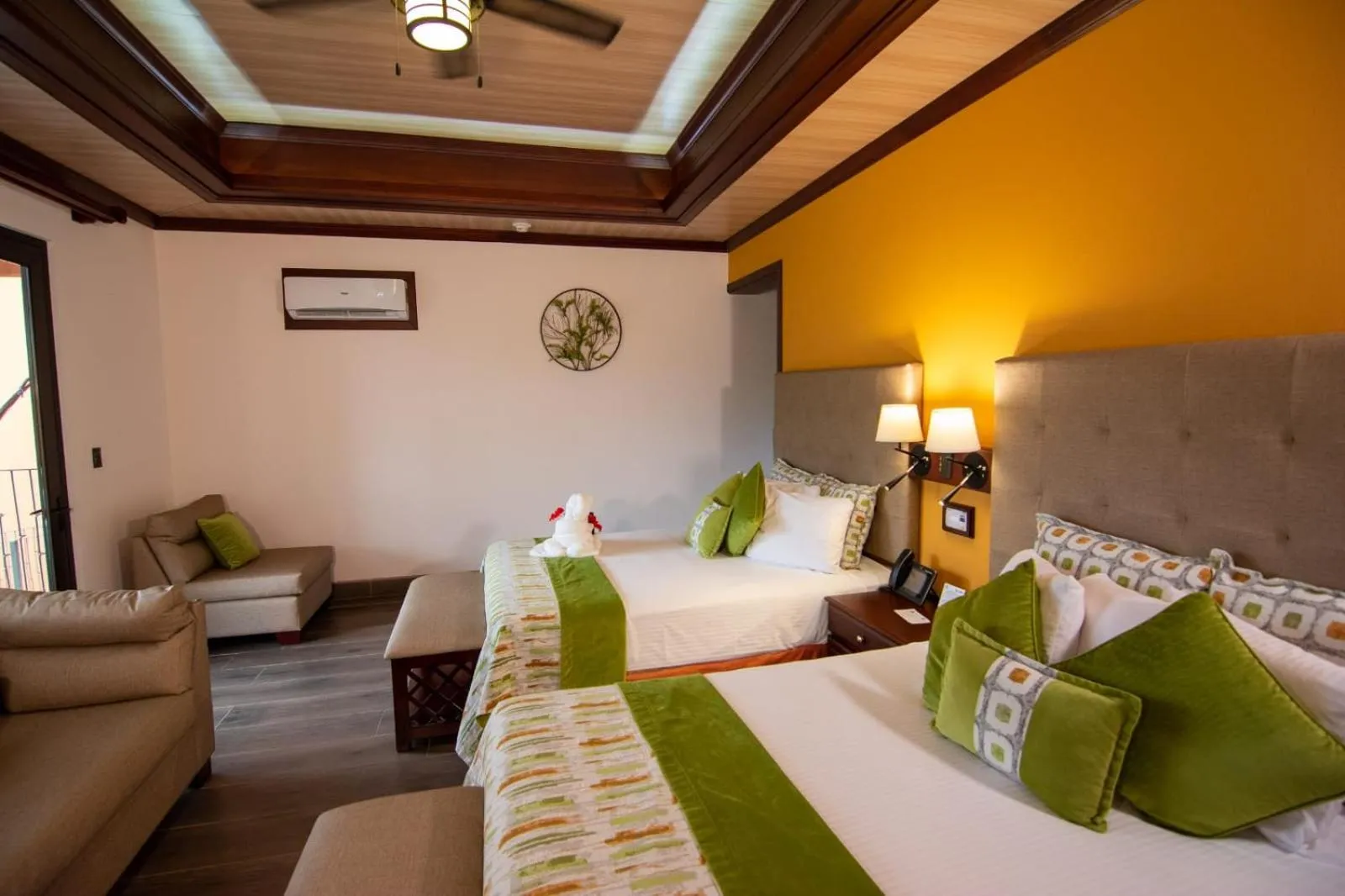 Bed in Hotel Arenal Springs Resort & Spa