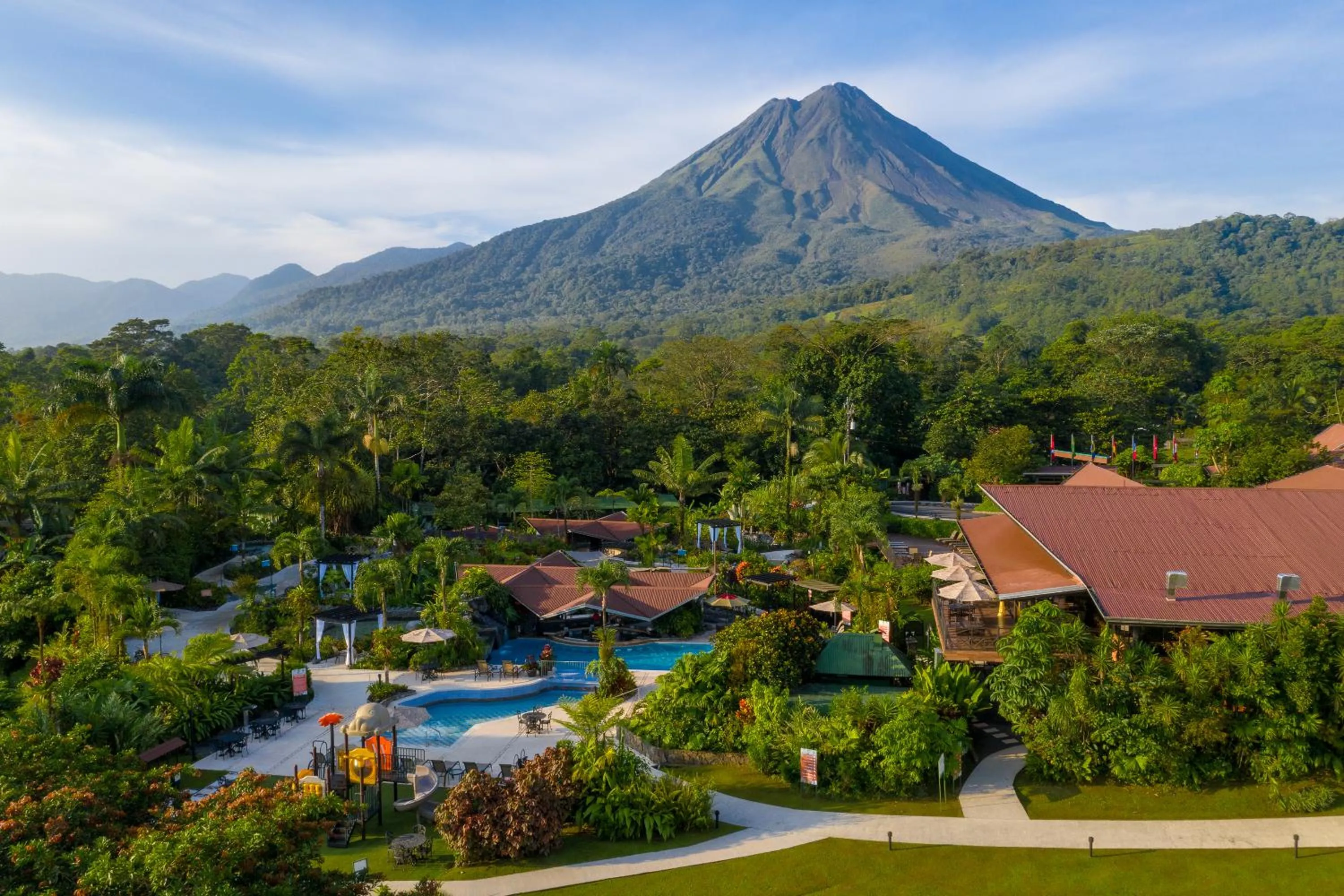 Property building in Hotel Arenal Springs Resort & Spa