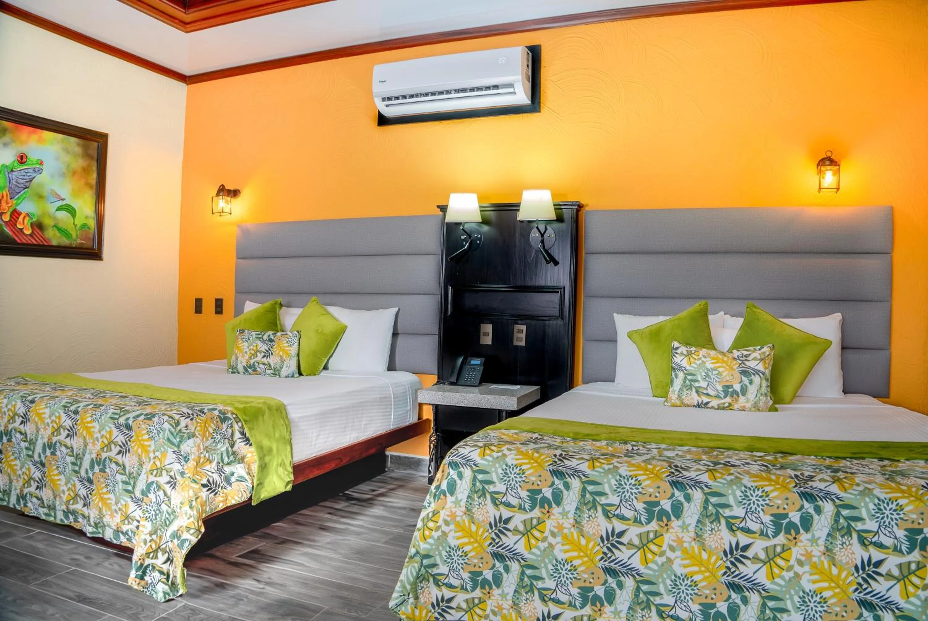 Bed in Hotel Arenal Springs Resort & Spa
