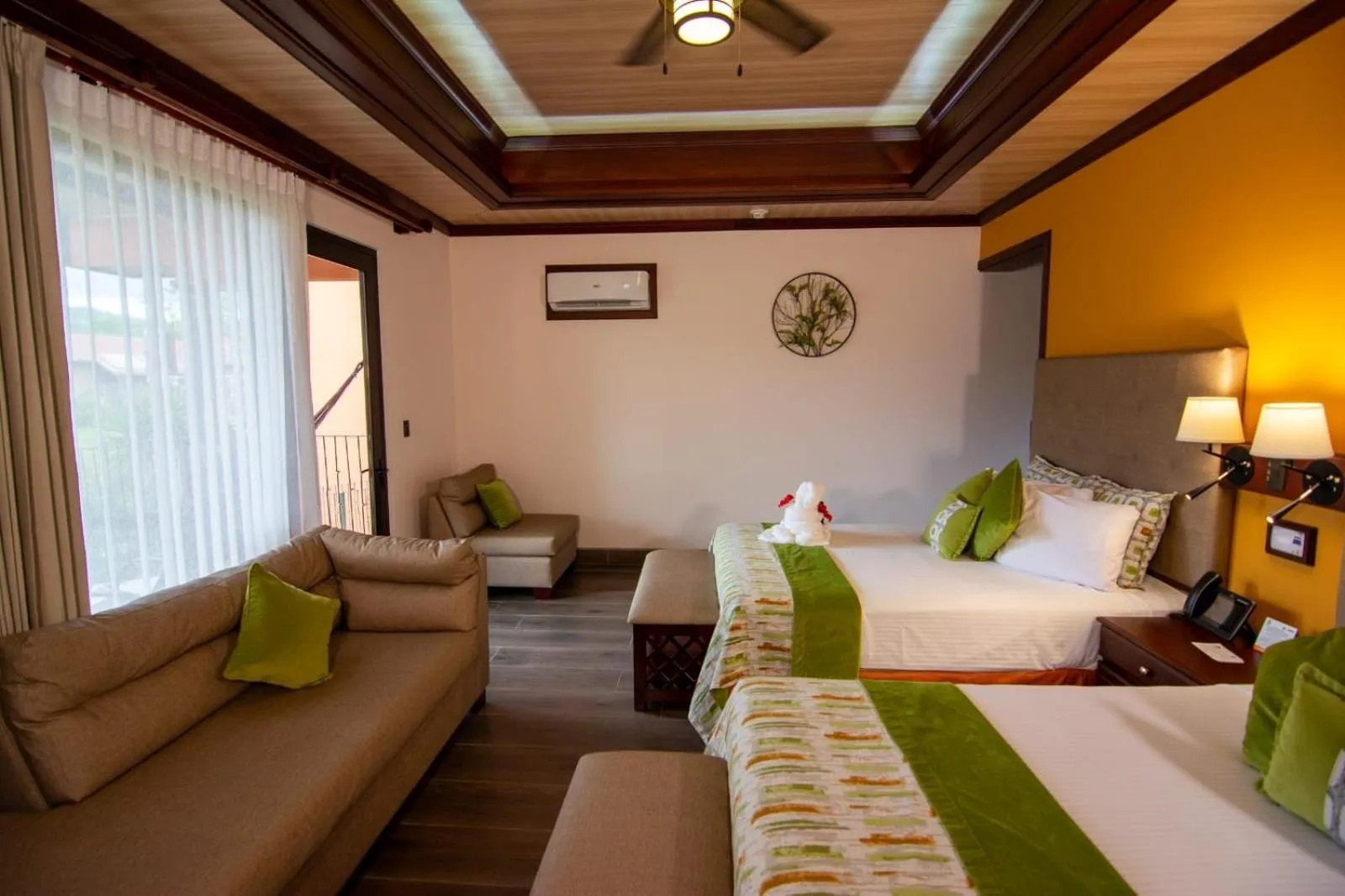 Bed in Hotel Arenal Springs Resort & Spa