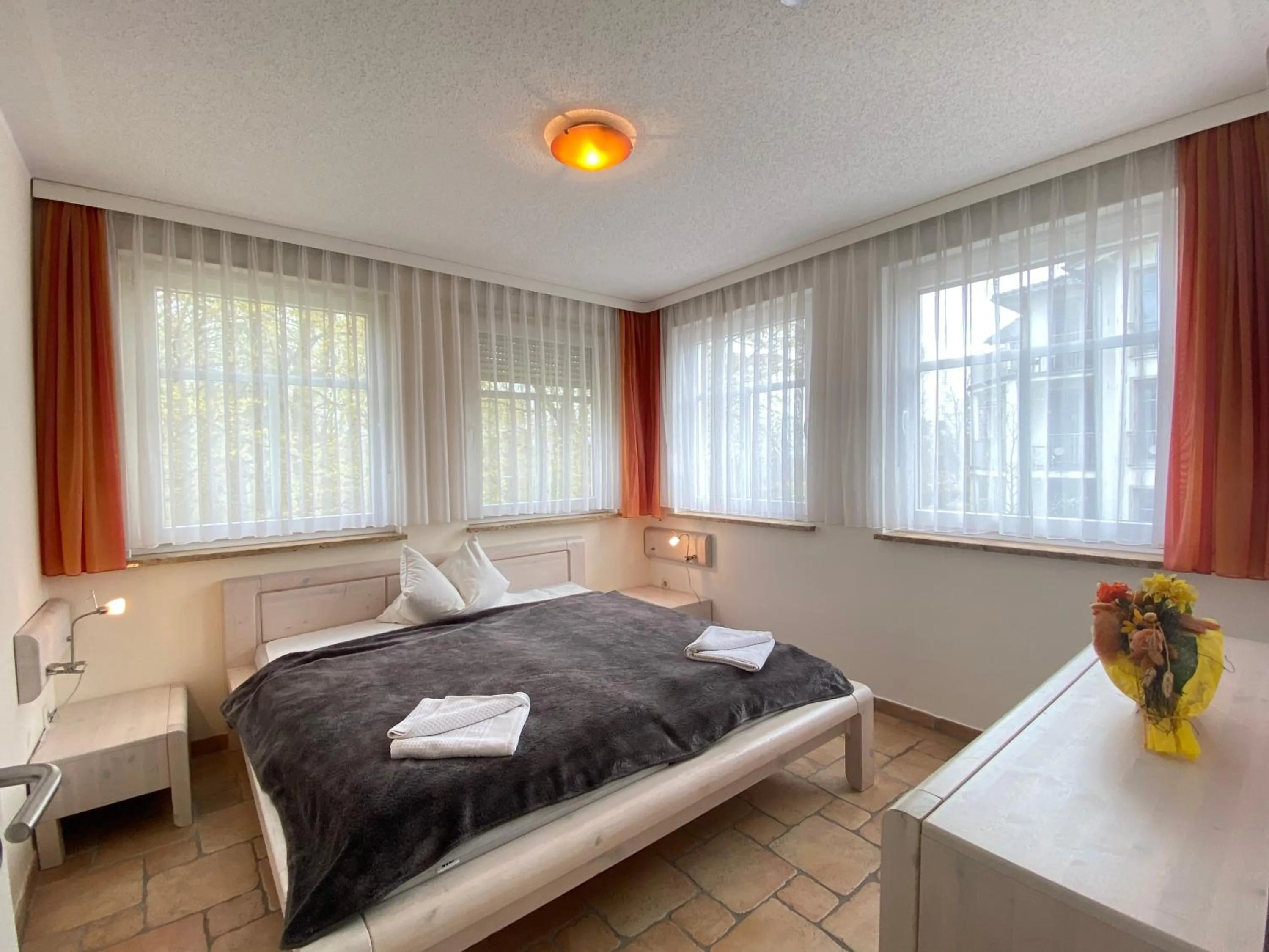 Bed in Villa Seefisch