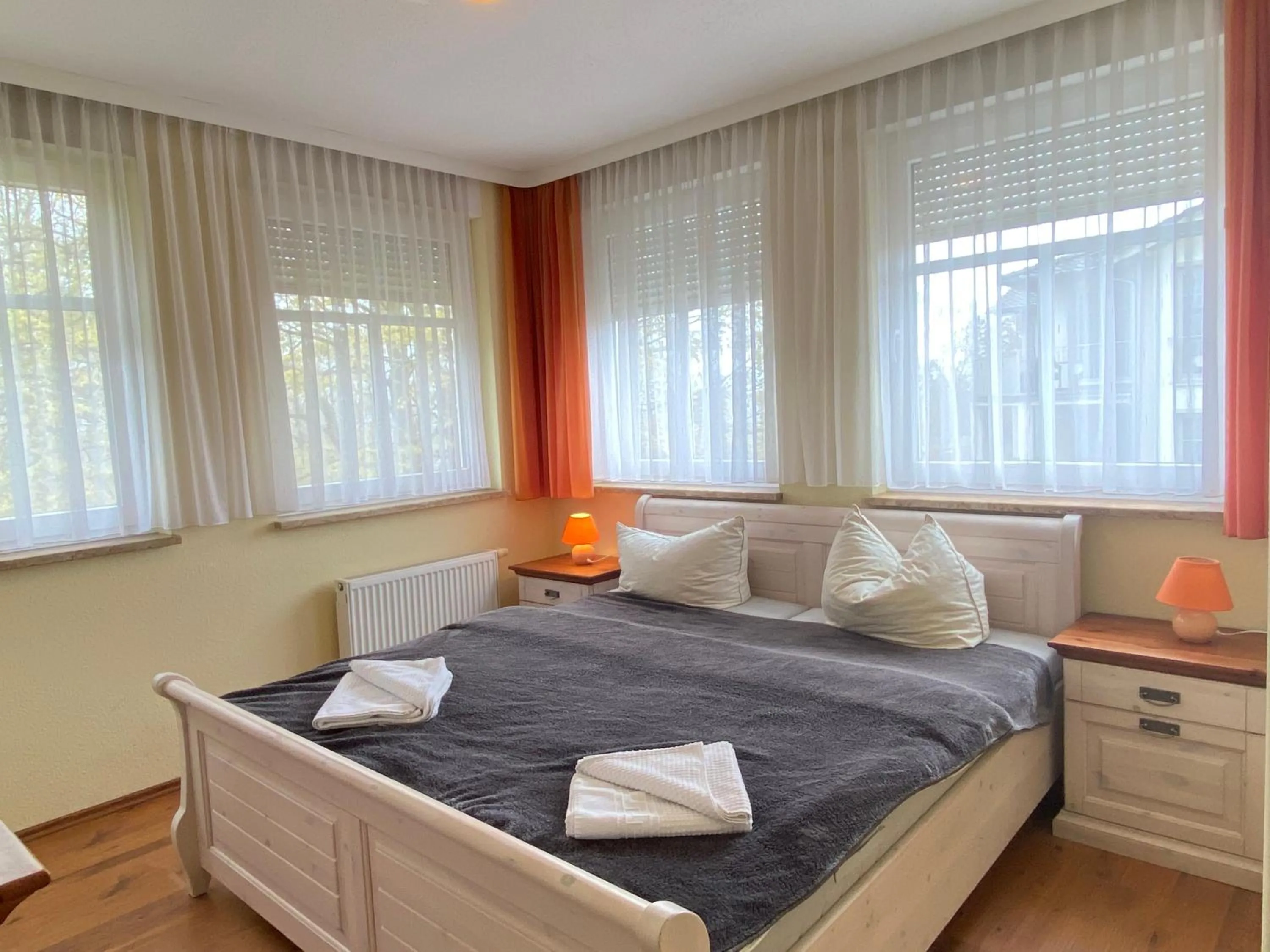 Bed in Villa Seefisch
