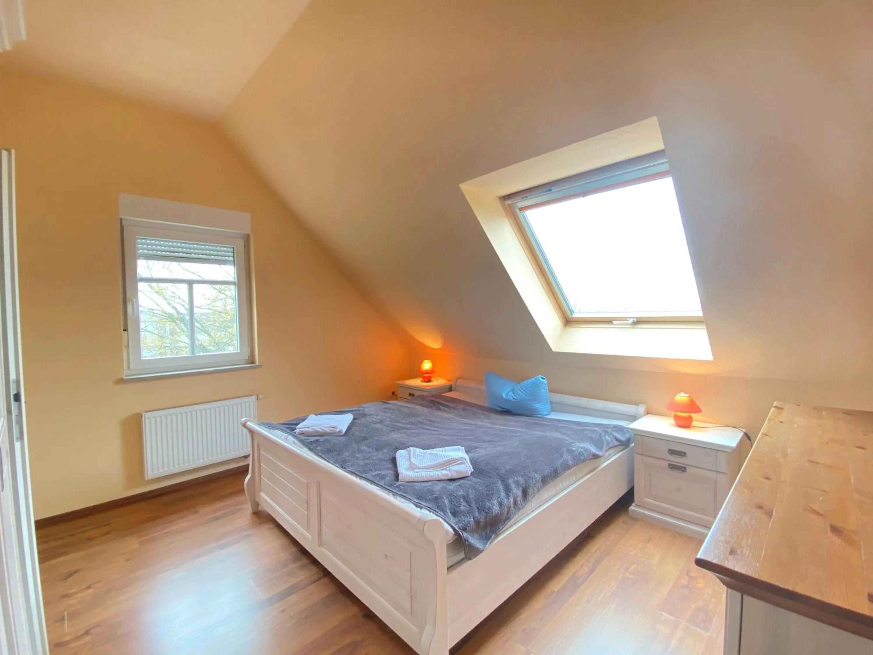 Bed in Villa Seefisch