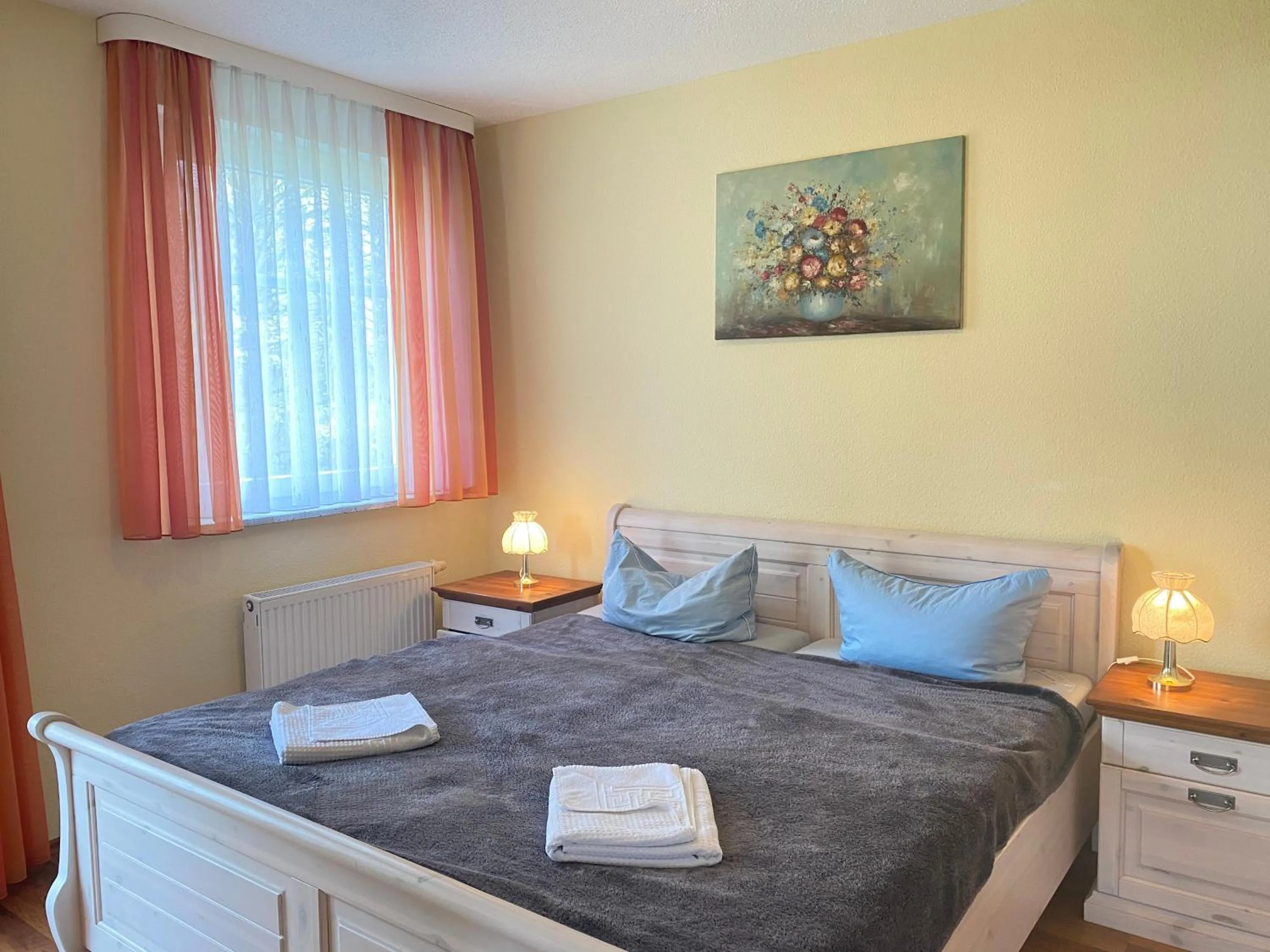Bed in Villa Seefisch
