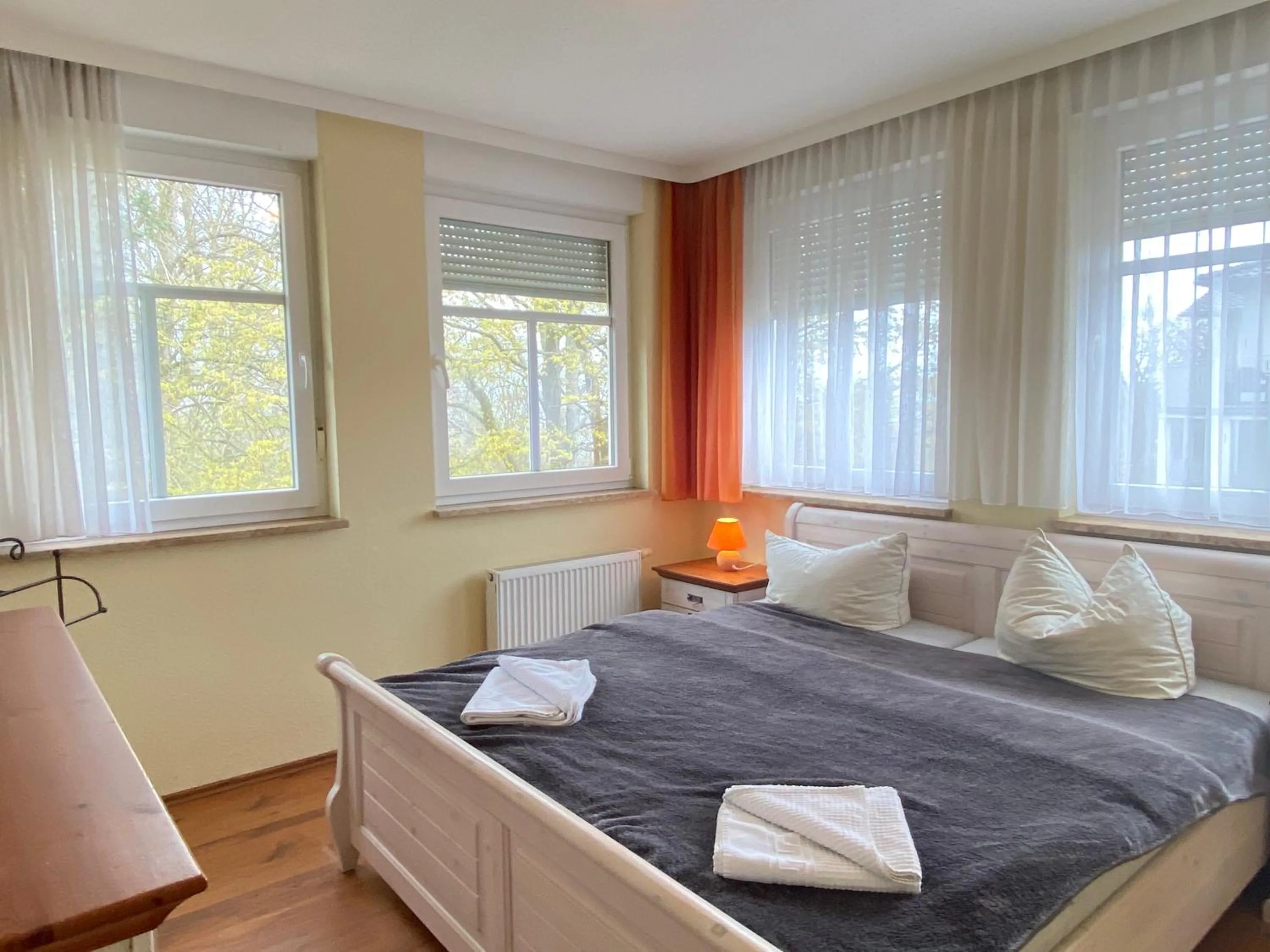 Bed in Villa Seefisch