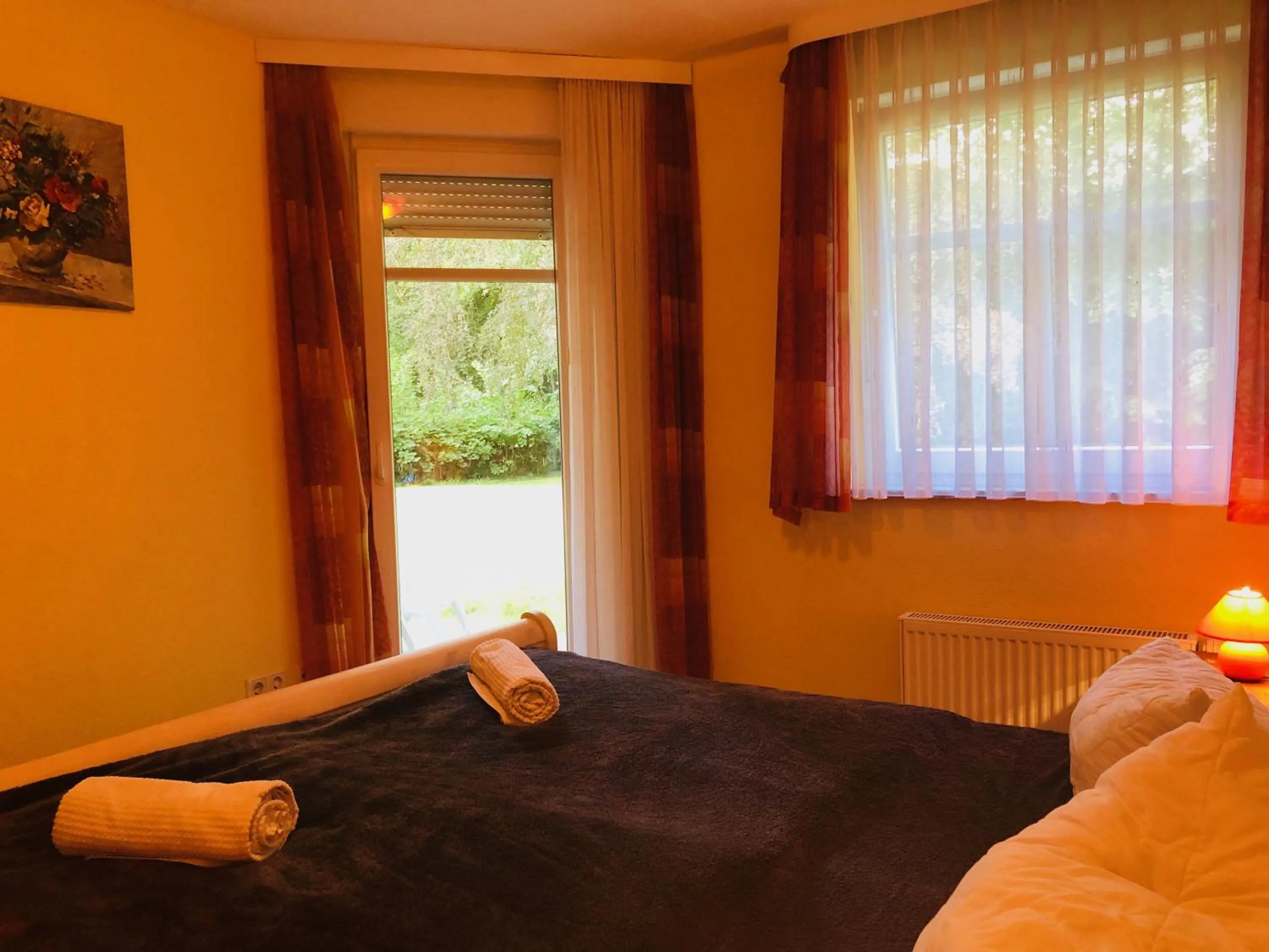 Bed in Villa Seefisch