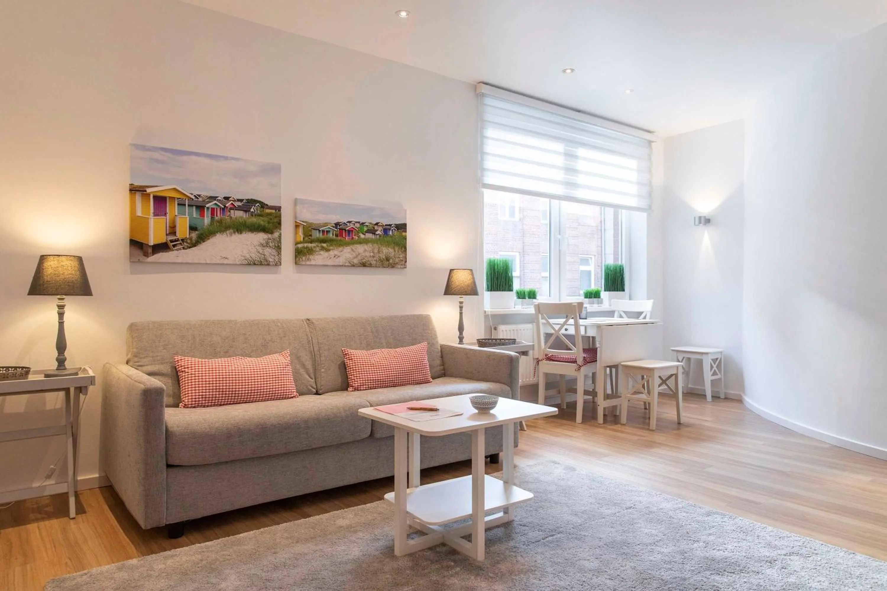 Living room in Luxx City Apartments