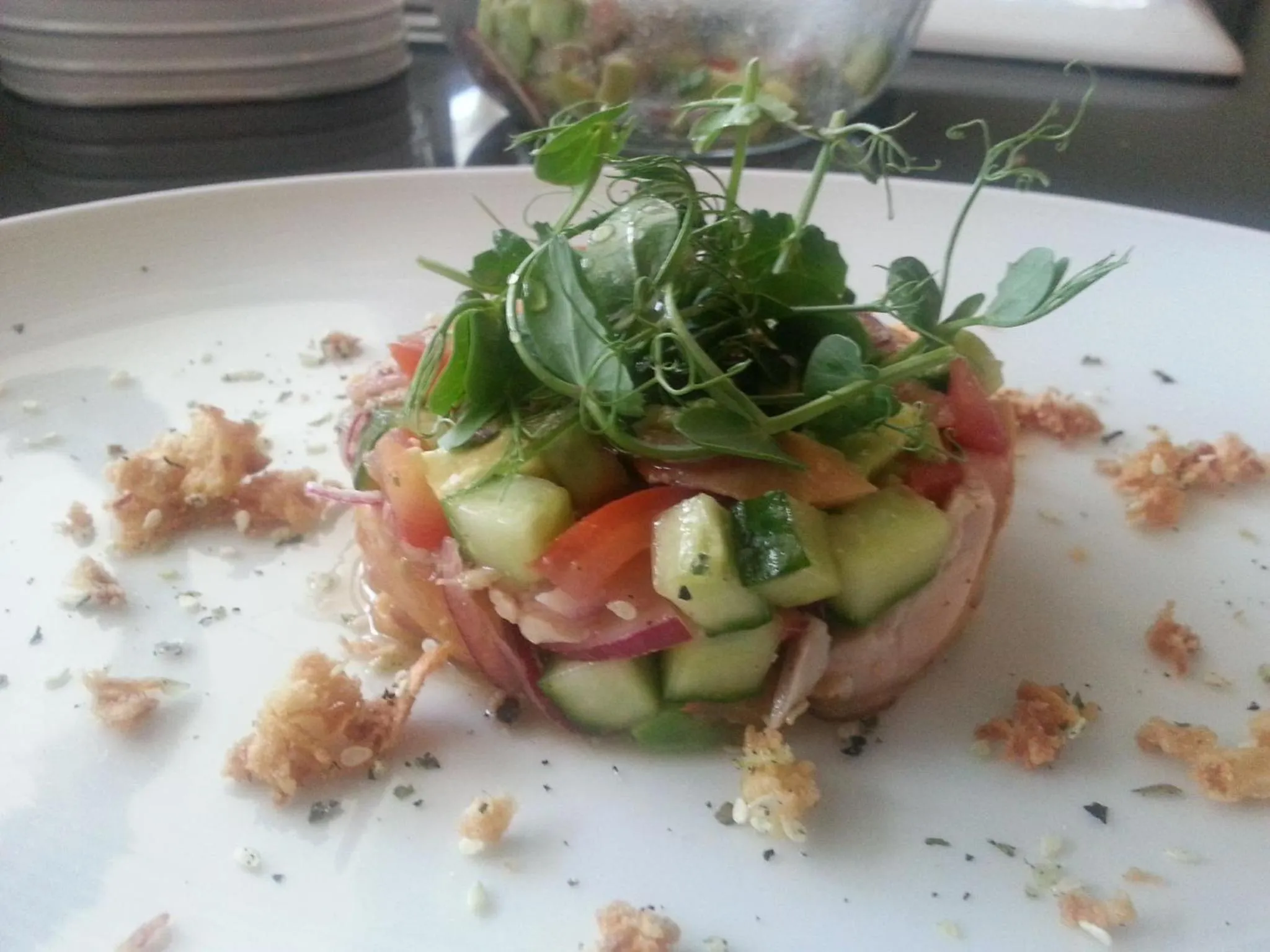 Food close-up in The Manse