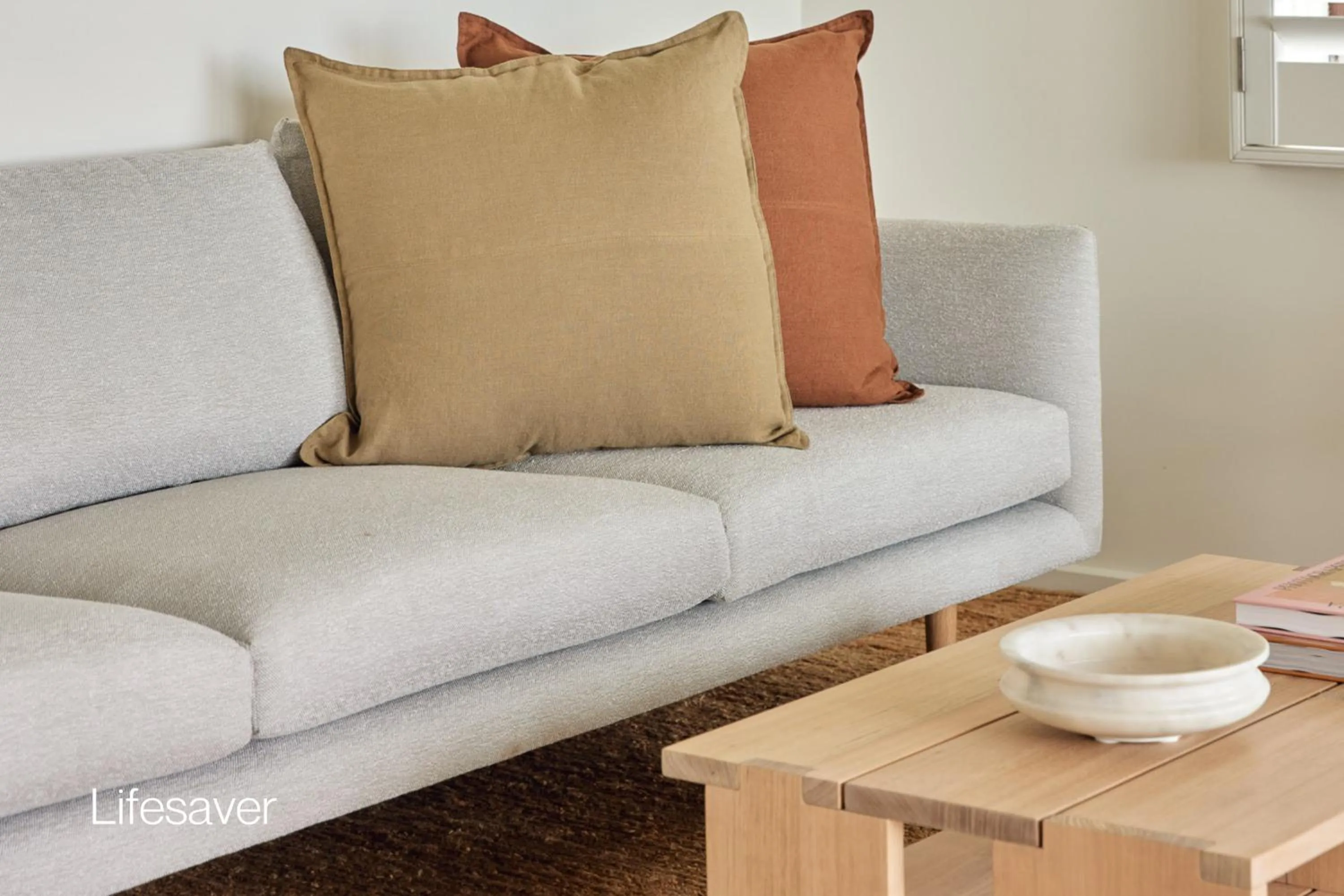 Living room in Bluewater on the Beach