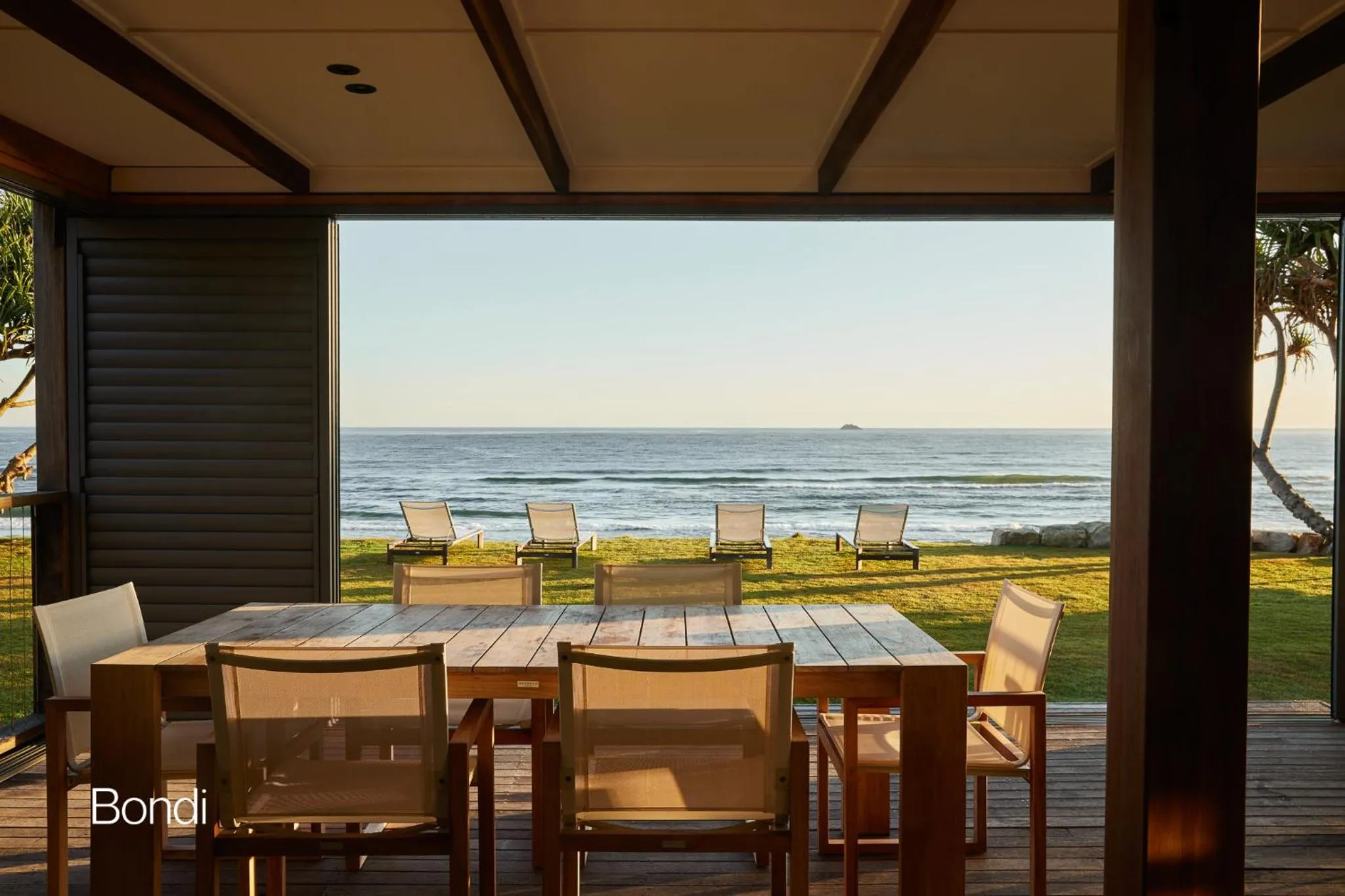 Patio in Bluewater on the Beach