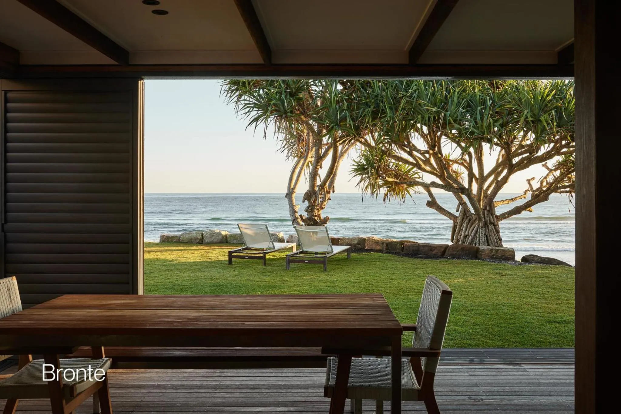 Patio in Bluewater on the Beach