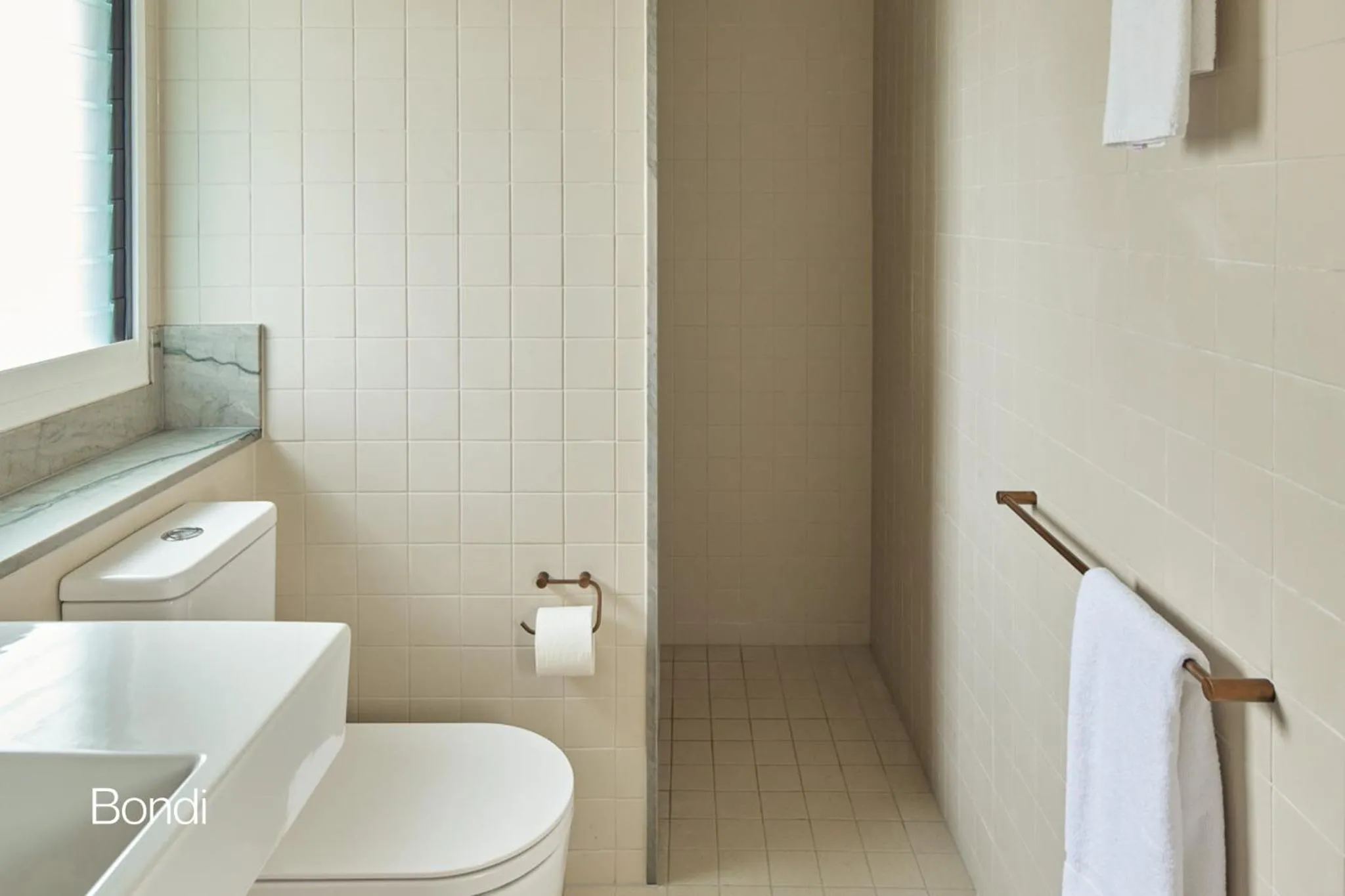 Toilet in Bluewater on the Beach